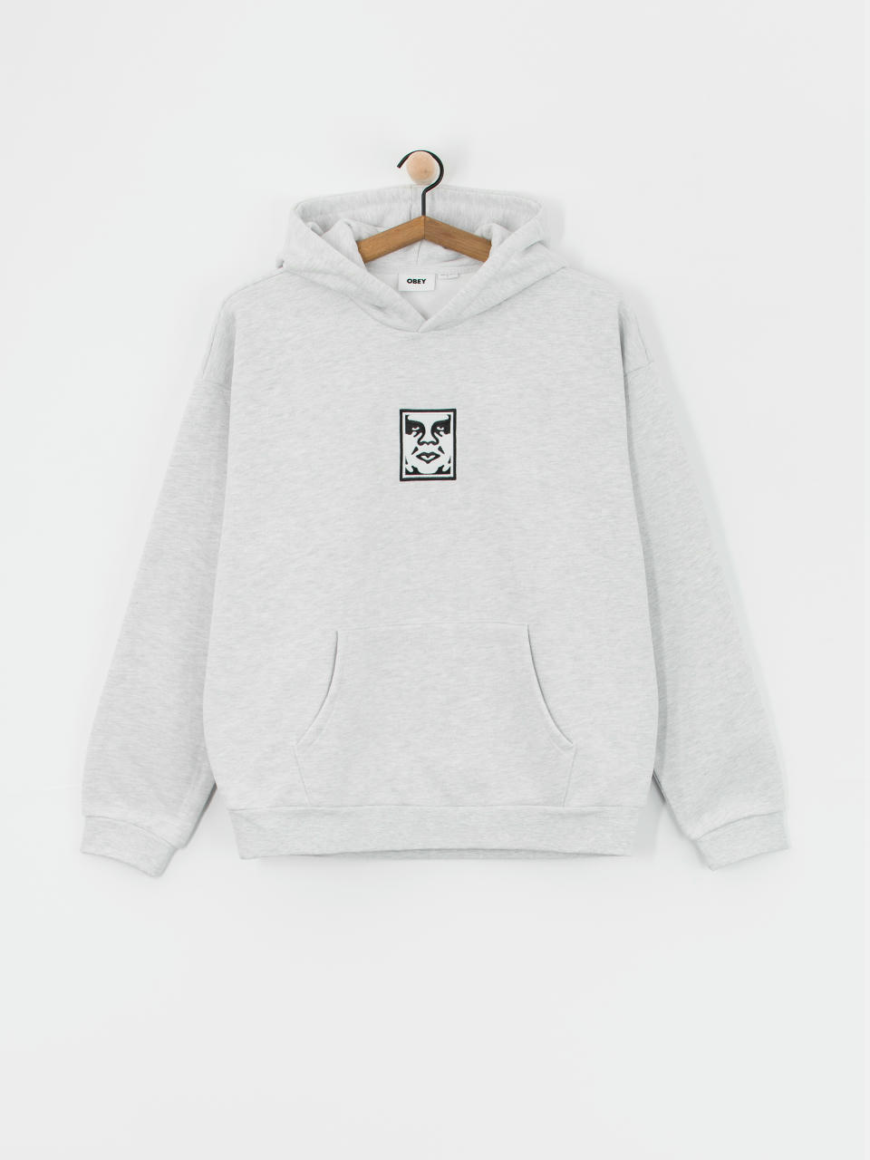 Худі OBEY Icon Extra Heavy II HD (ash grey)