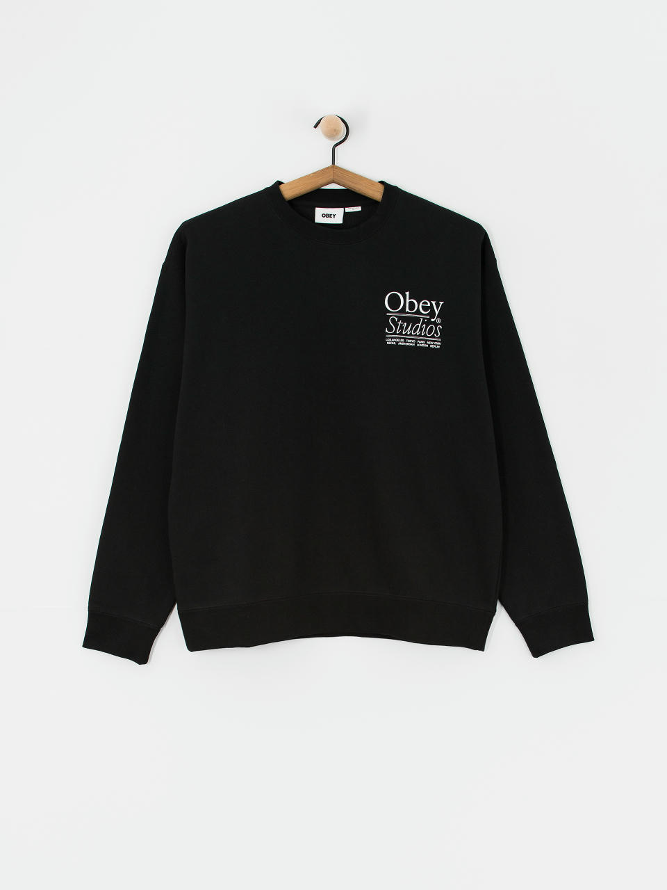 Світшот OBEY Studios (black)