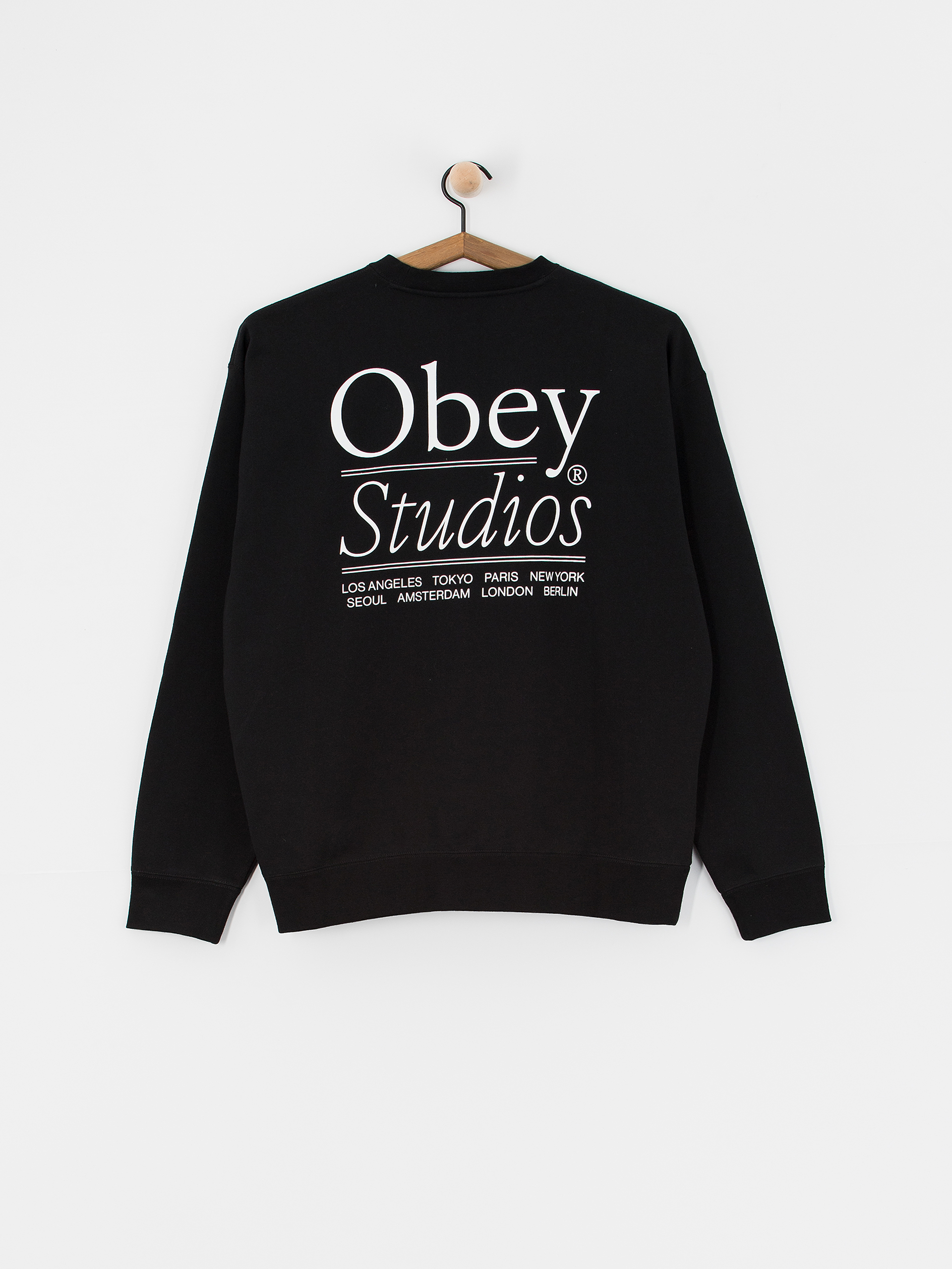 Світшот OBEY Studios (black)