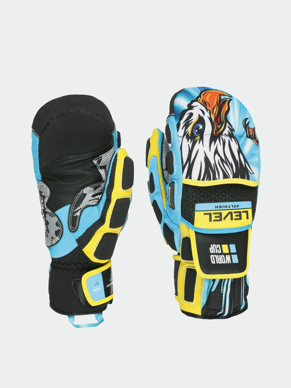 Рукавиці Level Worldcup Cf Mitt (yellow blue)