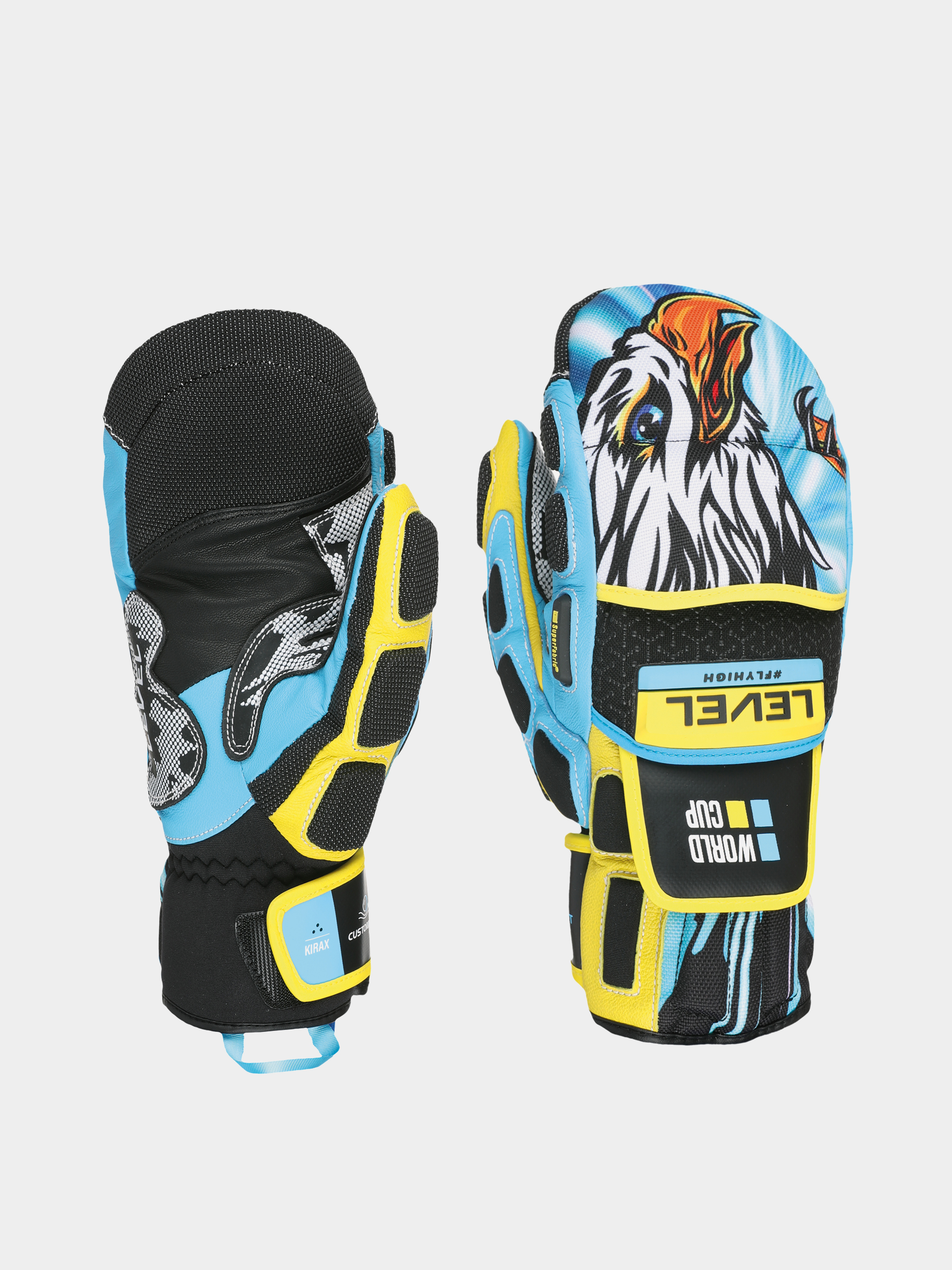 u0420u0443u043au0430u0432u0438u0446u0456 Level Worldcup Cf Mitt (yellow blue)