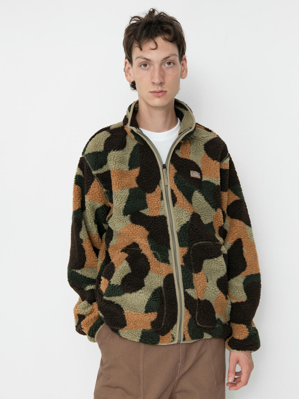 Флісовий светр Dickies Mount Hope Camo (imperial green)