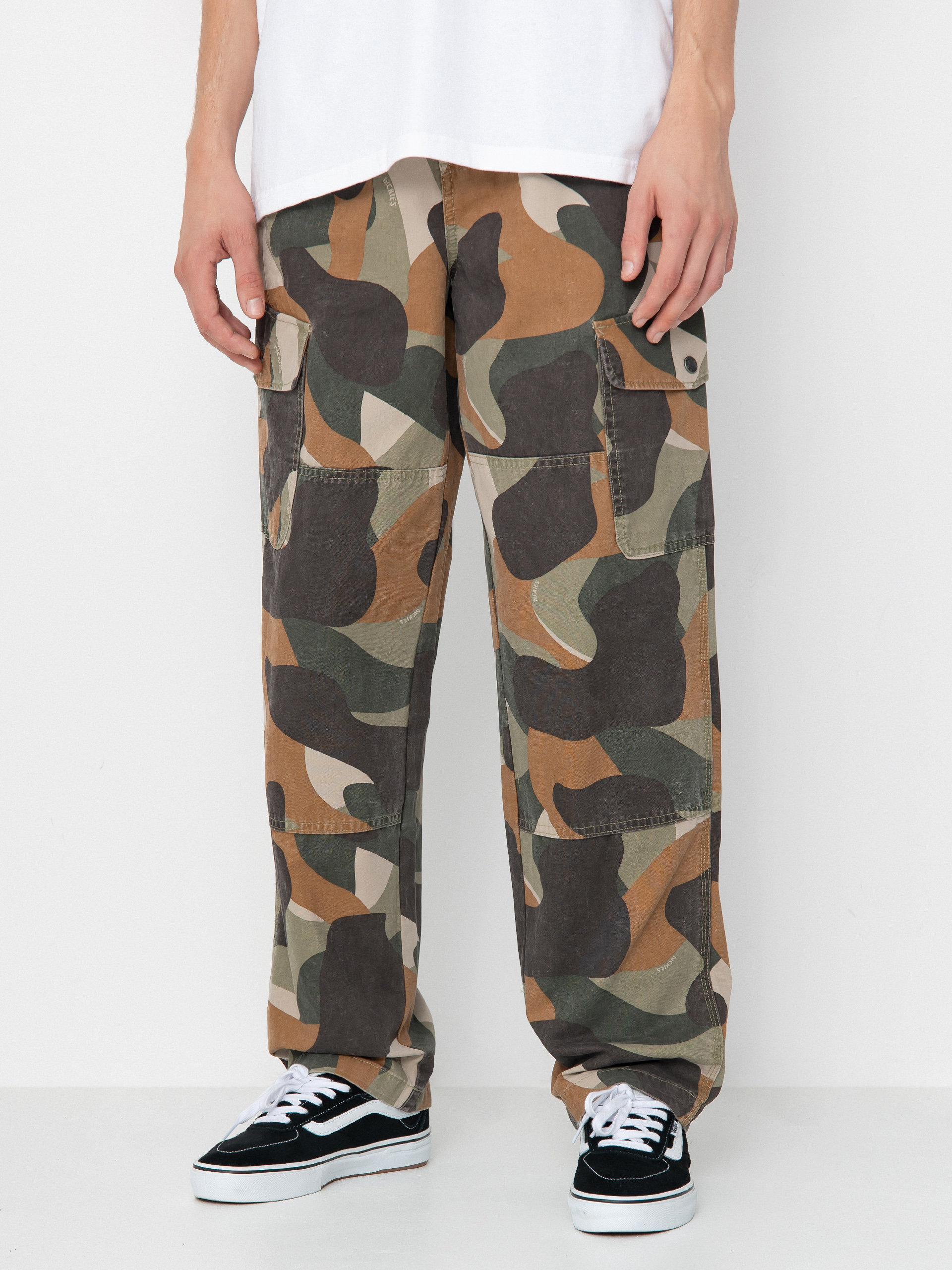 Штани Dickies Duck Canvas Camo Cargo (imperial green)