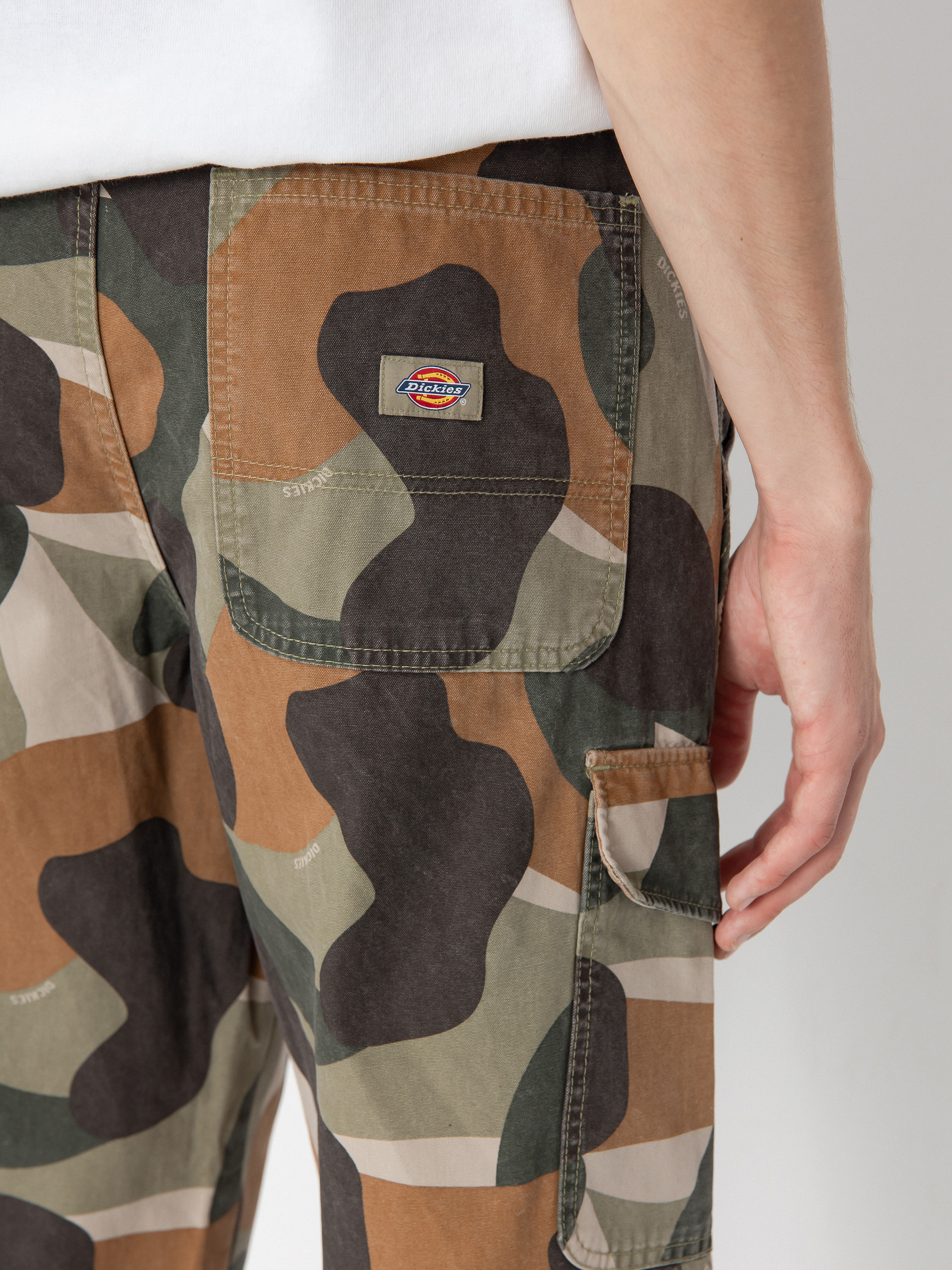 Штани Dickies Duck Canvas Camo Cargo (imperial green)