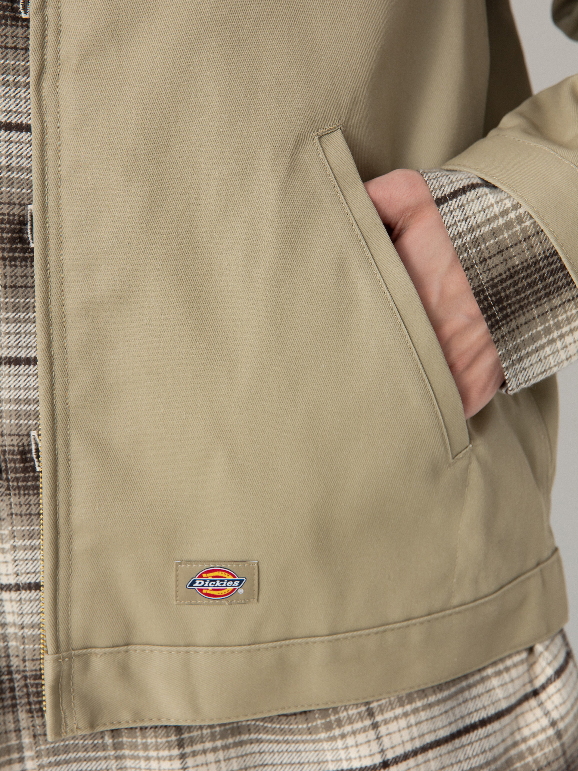 Куртка Dickies Lined Eisenhower (khaki)