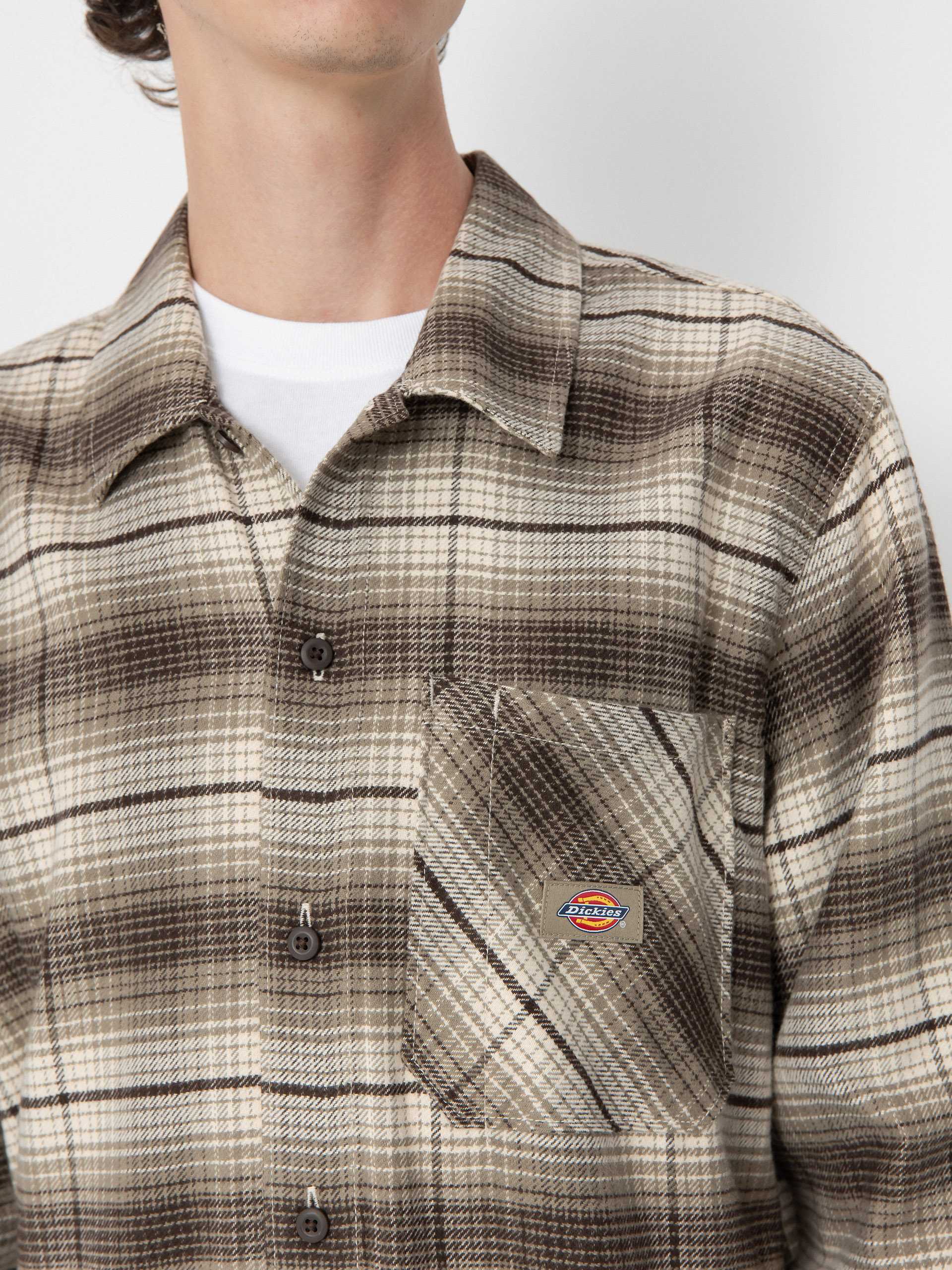 Сорочка Dickies Forest Check (imperial green)