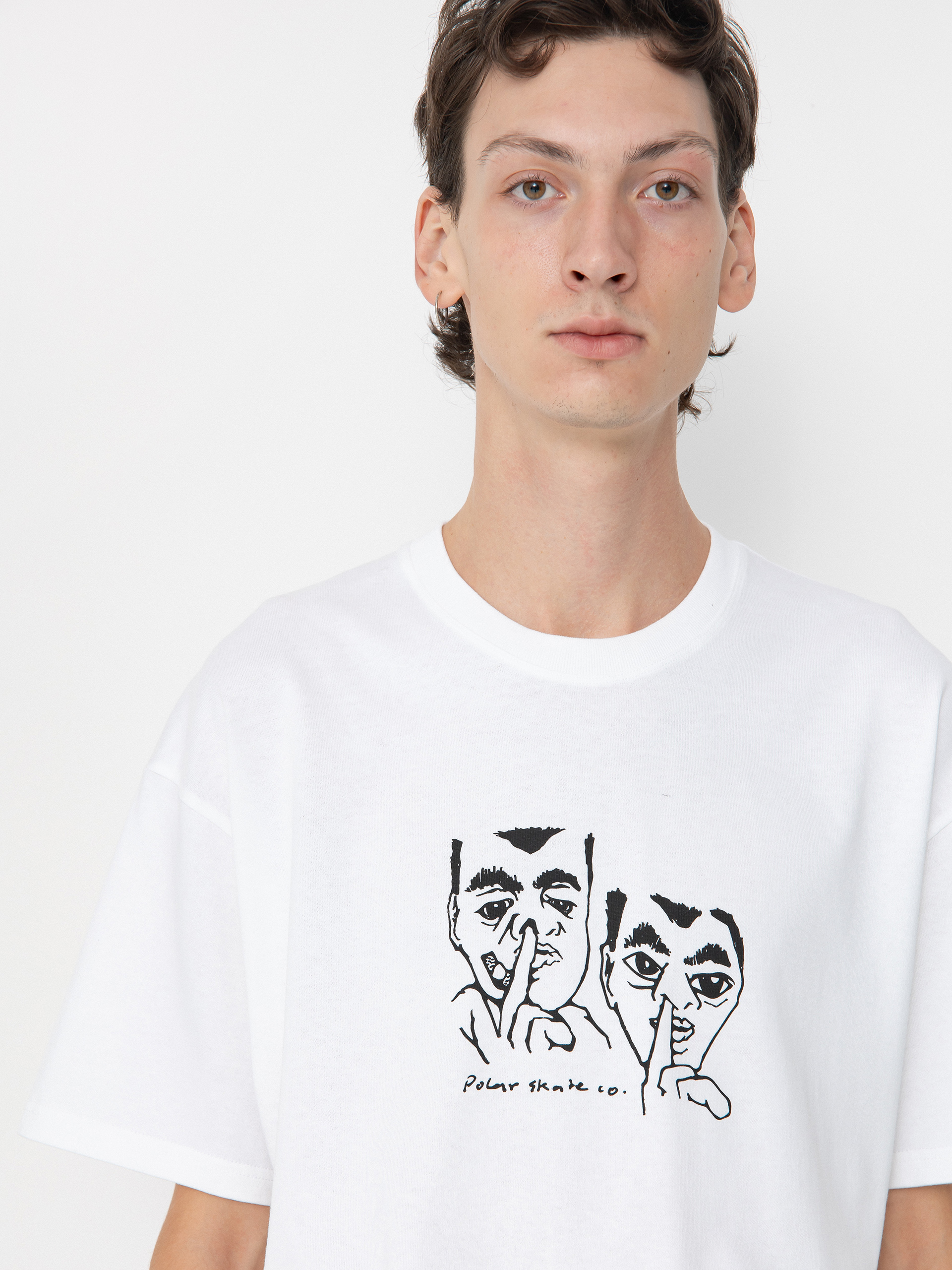 Футболка Polar Skate Boogers (white)