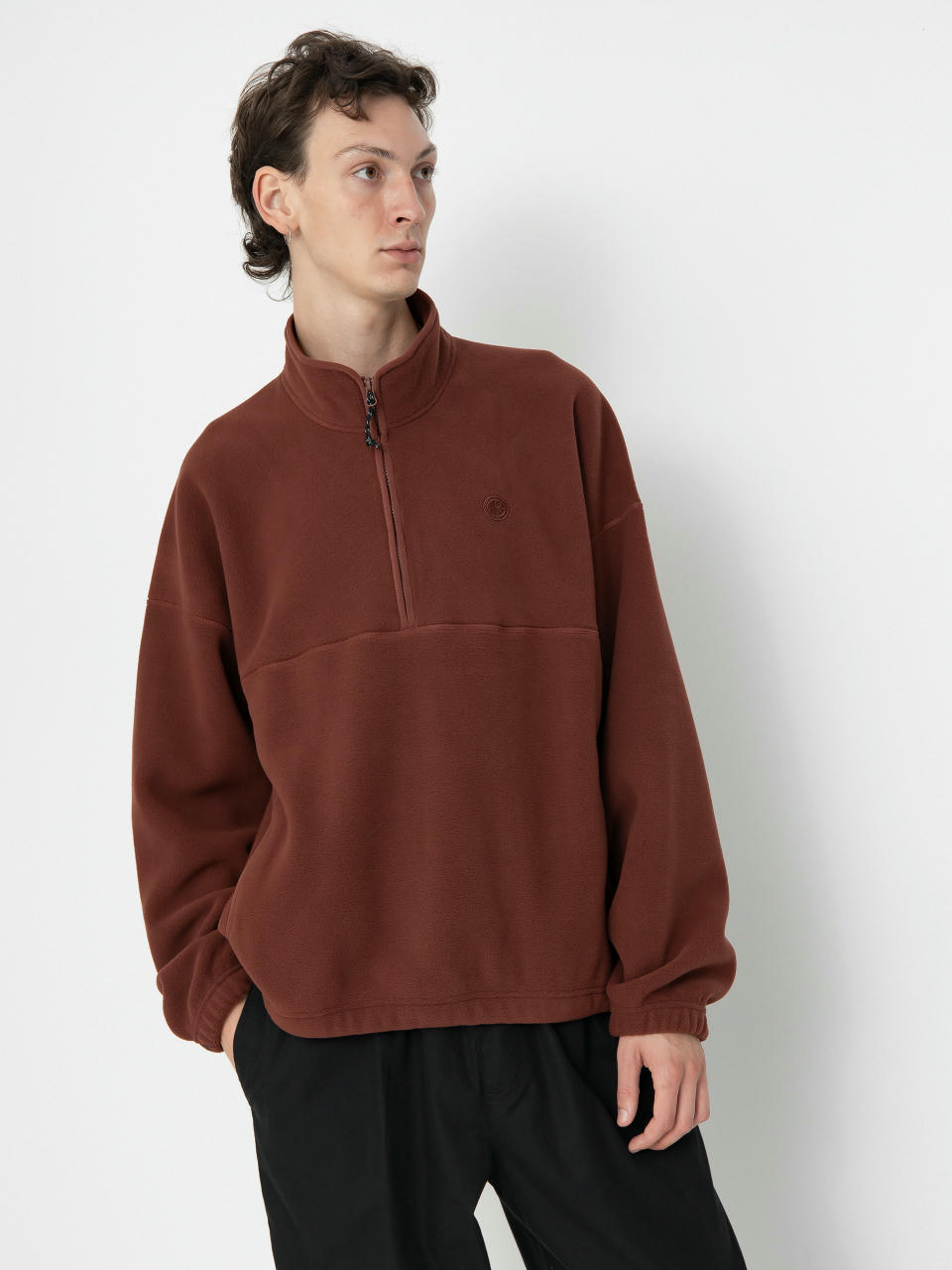 Світшот Polar Skate Ivan Half Zip (wine)