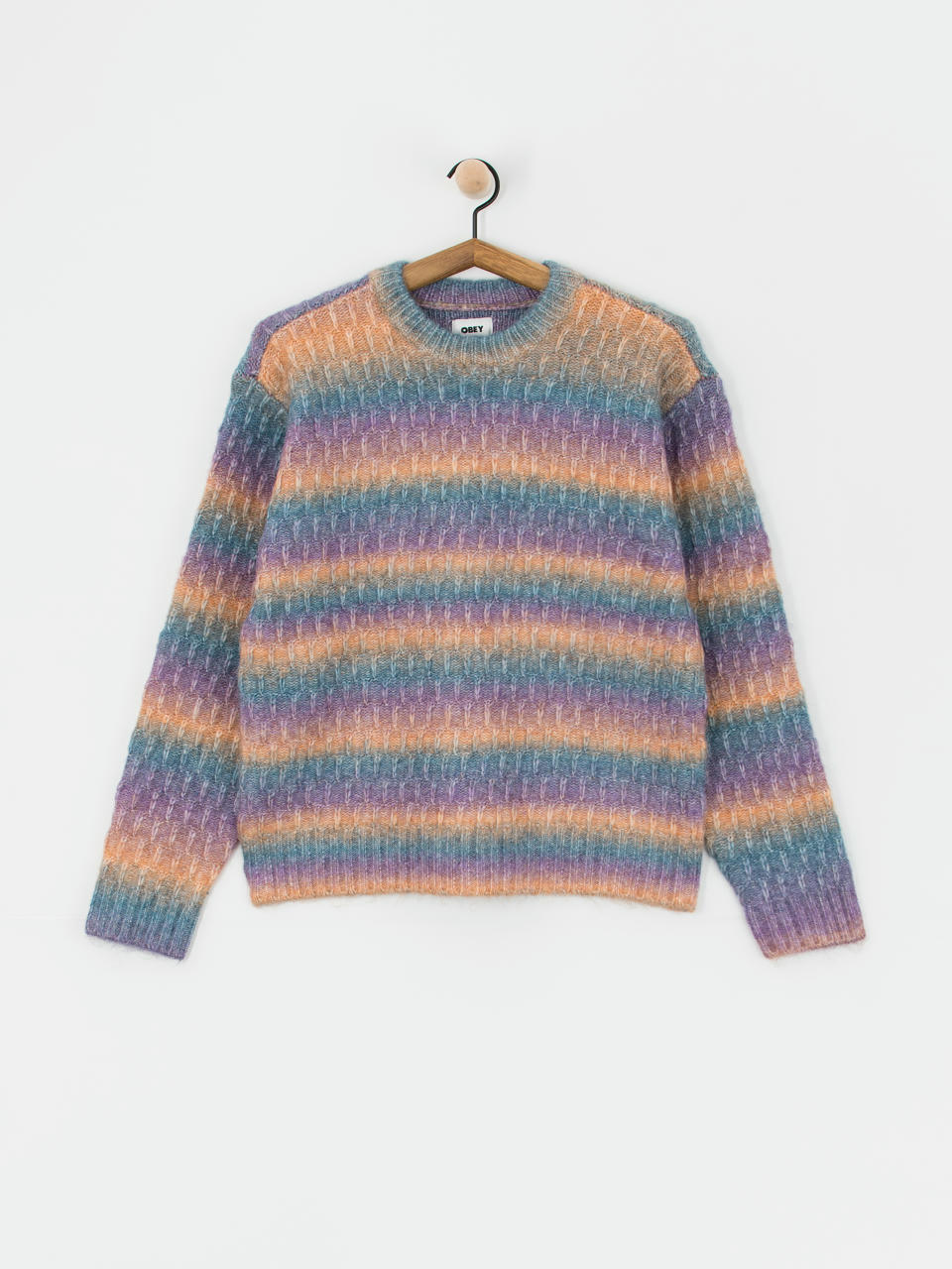 Светр OBEY Daytrip Crew Sweater Wmn (purple multi)