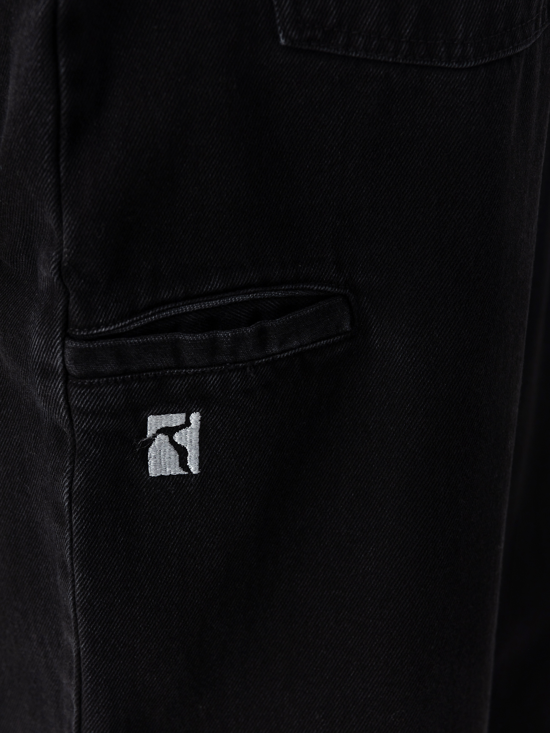 Штани Poetic Collective Ballon (black denim wash)