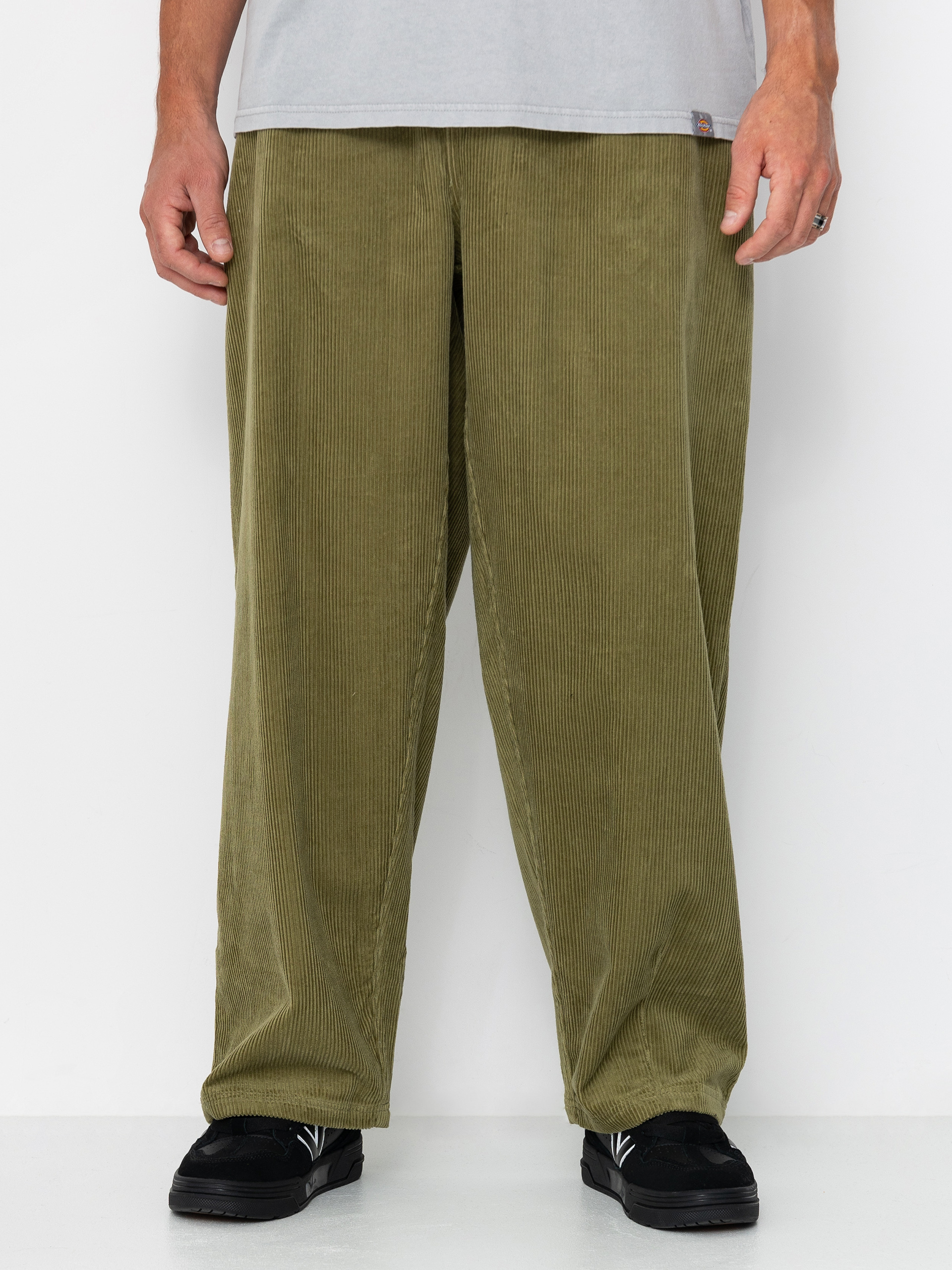 Штани Poetic Collective Ballon (olive green corduroy)