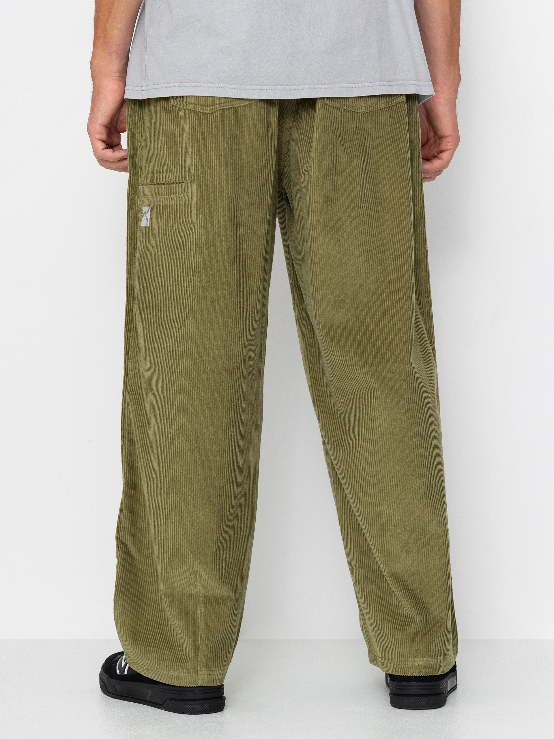 Штани Poetic Collective Ballon (olive green corduroy)