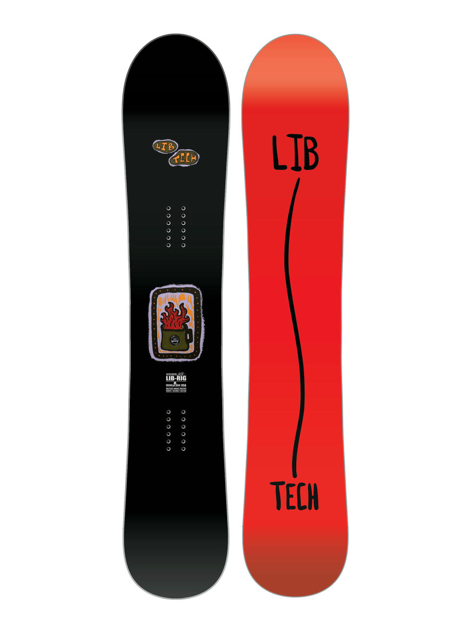 Чоловіча Сноуборд Lib Tech Lib Rig (red)