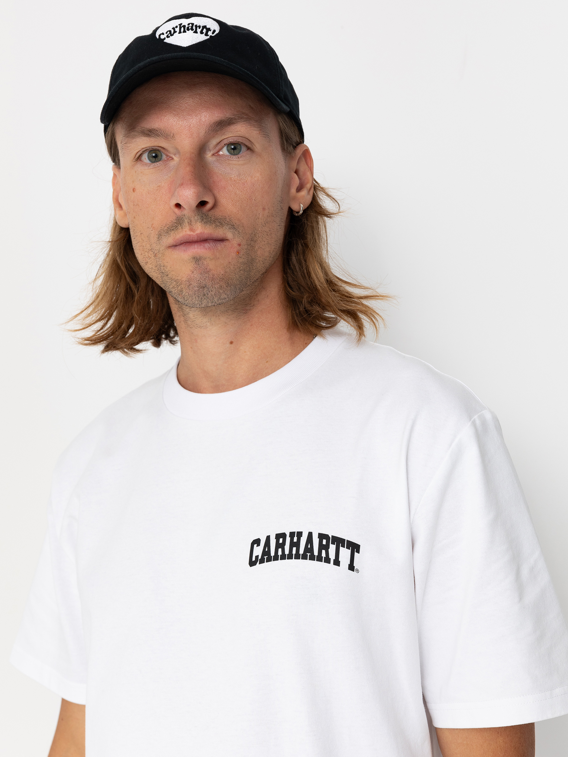 Футболка Carhartt WIP University Script (white/black)
