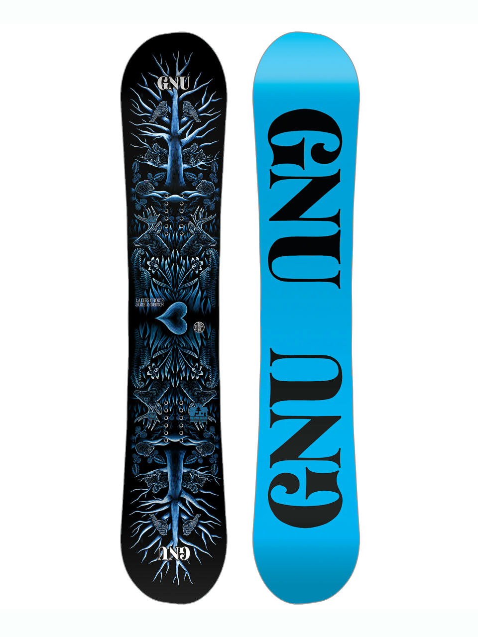 Сноуборд Gnu Ladies Choice Wmn (blue)