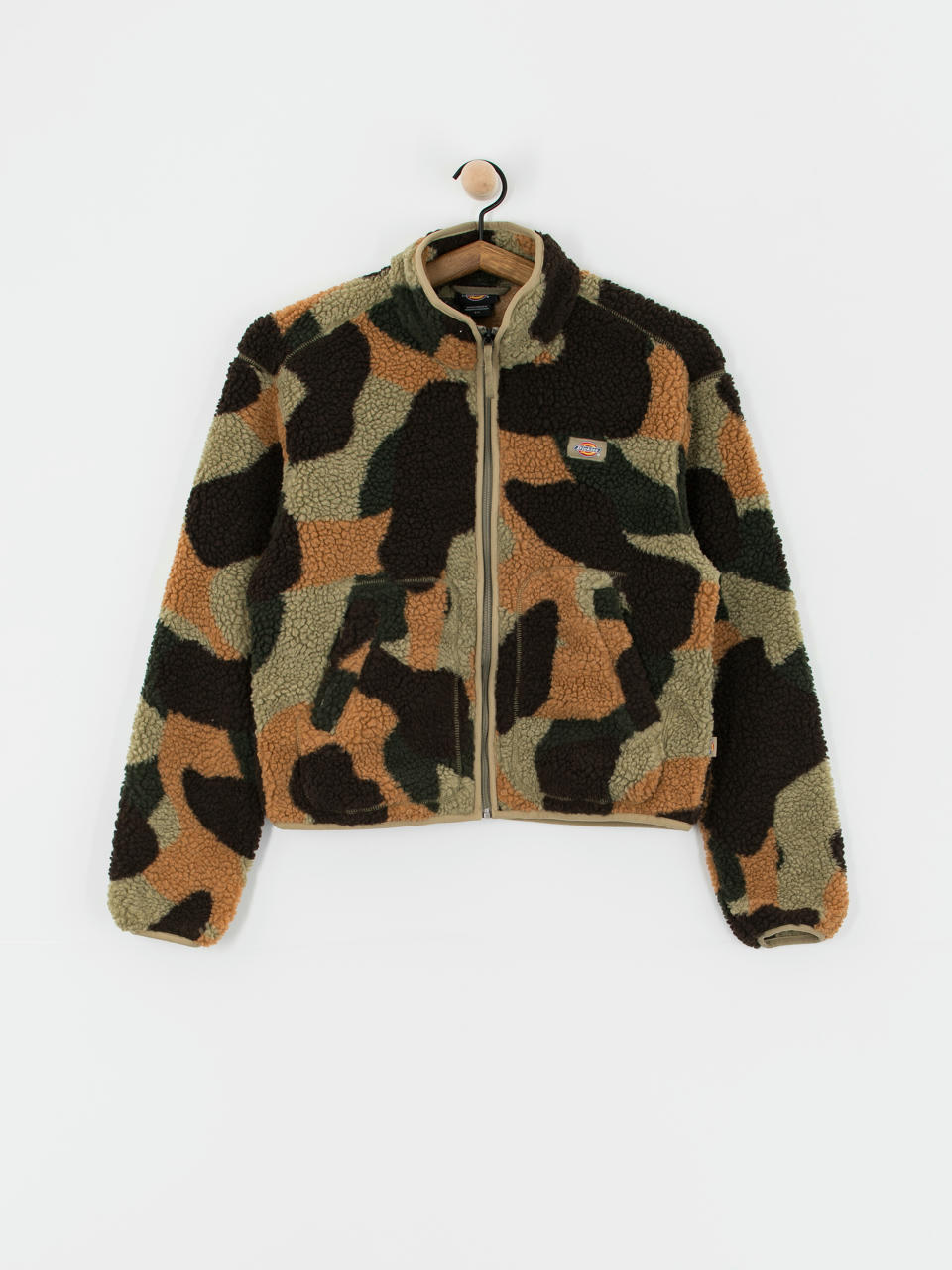 Жіночий Флісовий светр Dickies Mount Hope Camo (imperial green)