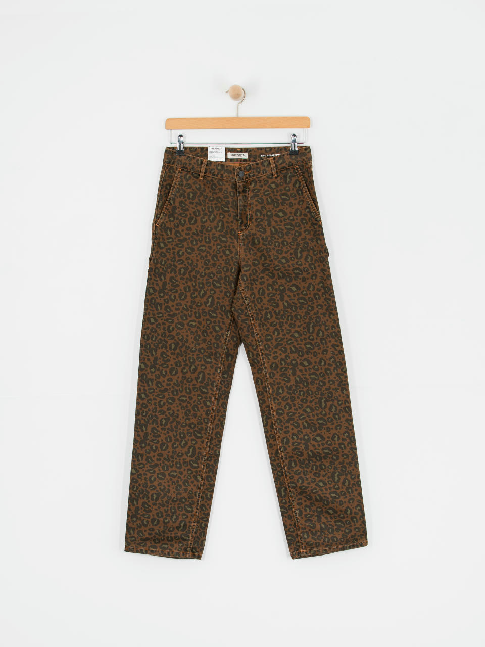 Штани Carhartt WIP Leo Pierce Wmn (camo leo/tamarind/tamarind)