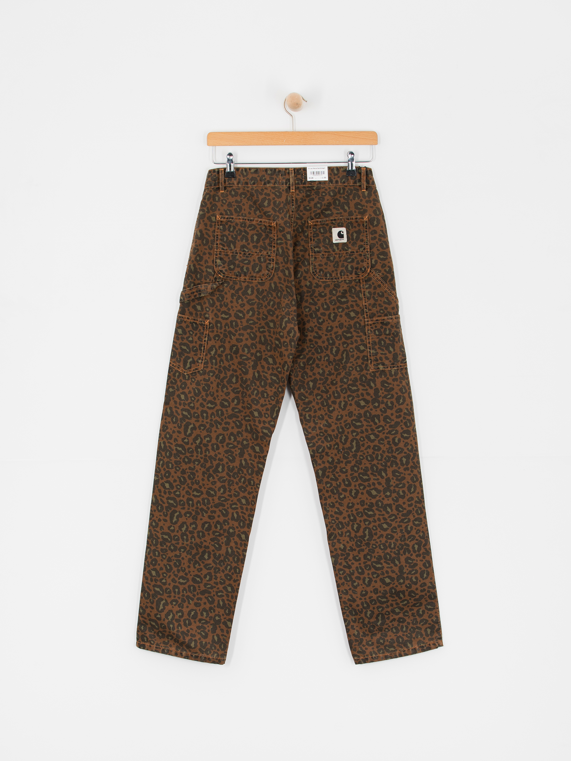 Штани Carhartt WIP Leo Pierce Wmn (camo leo/tamarind/tamarind)
