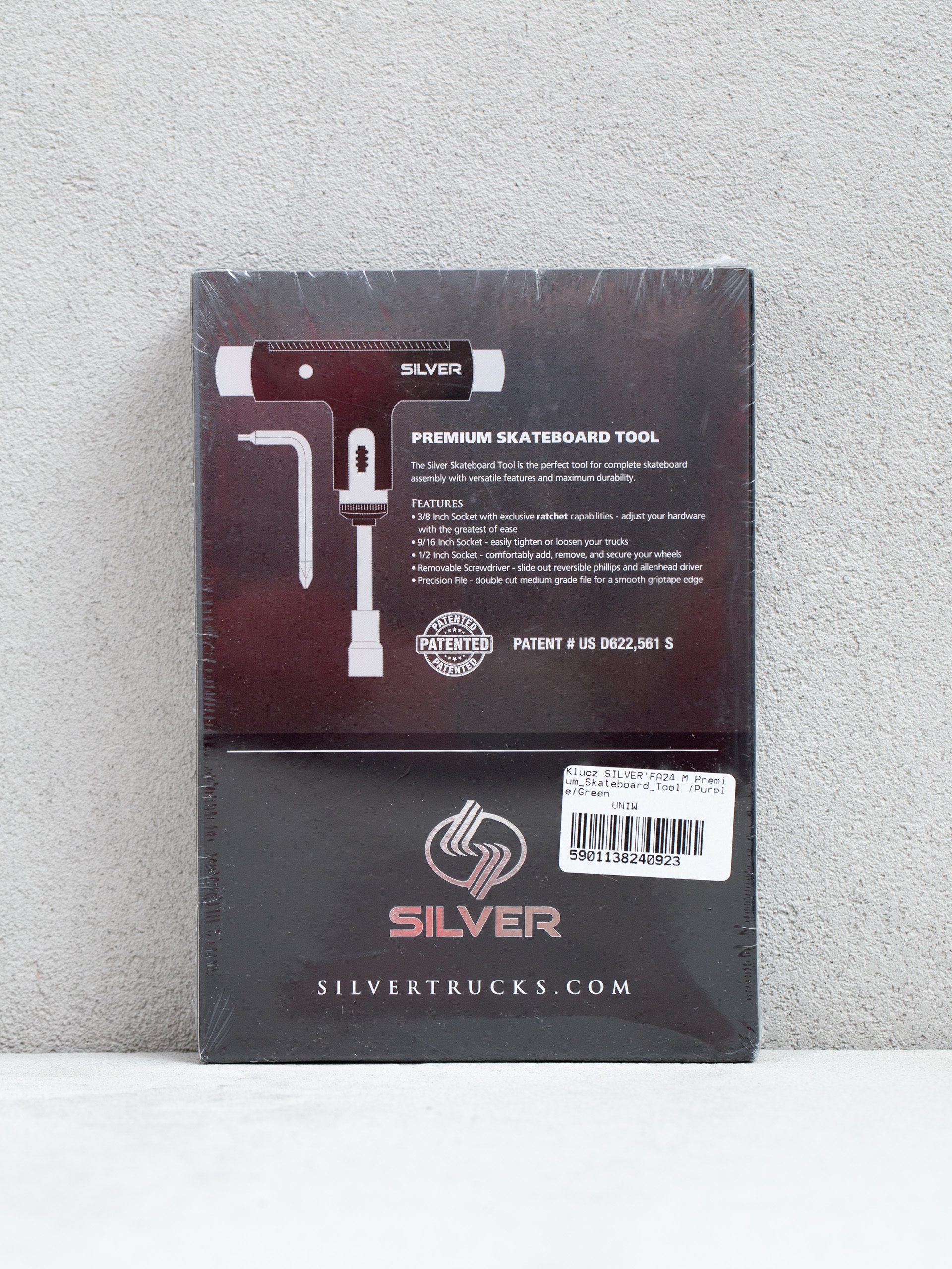 Ключ Silver Premium Skateboard Tool (purple/green)