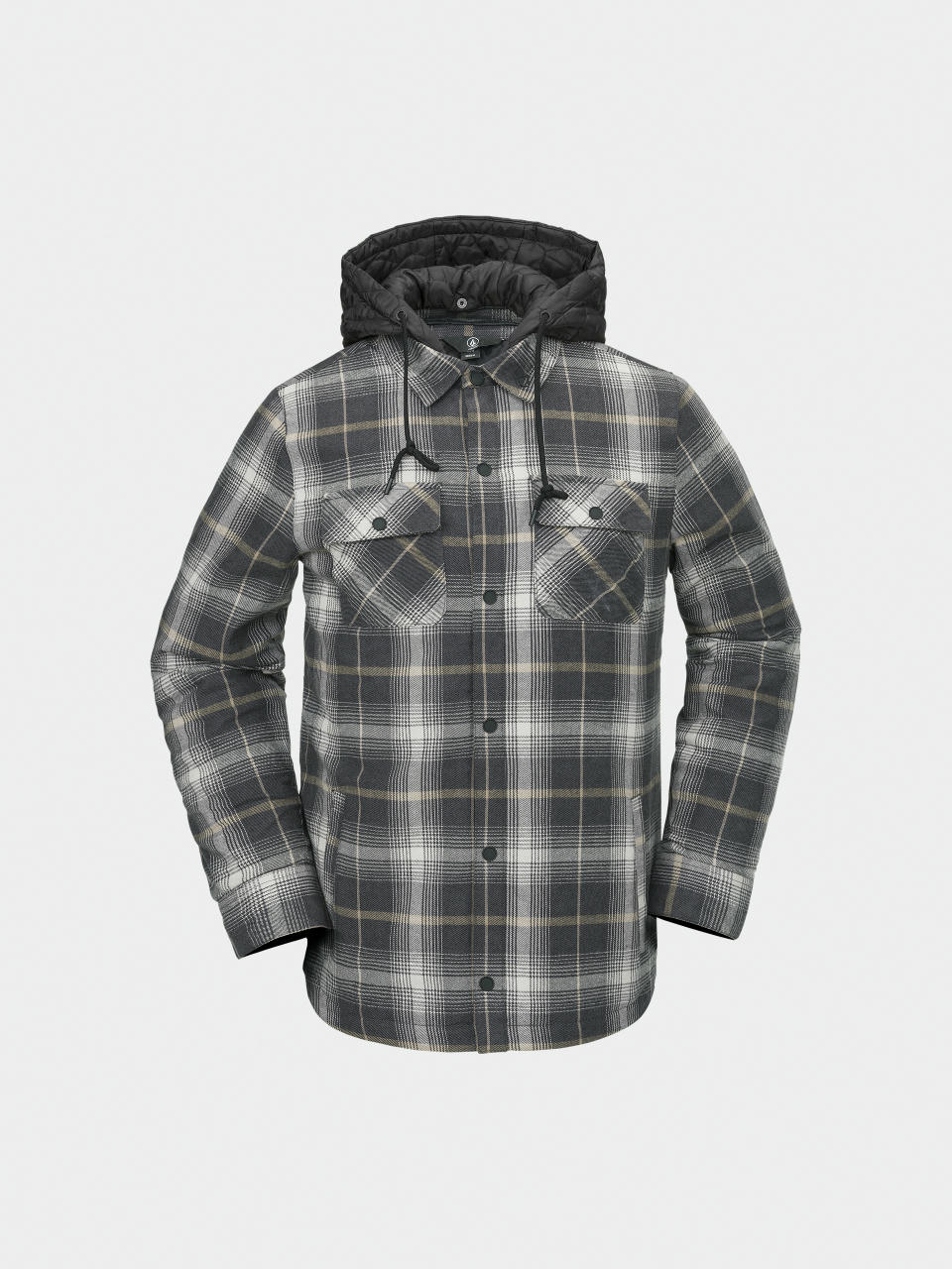 Чоловіча Сноубордична куртка Volcom Ins Riding Flannel (stone)