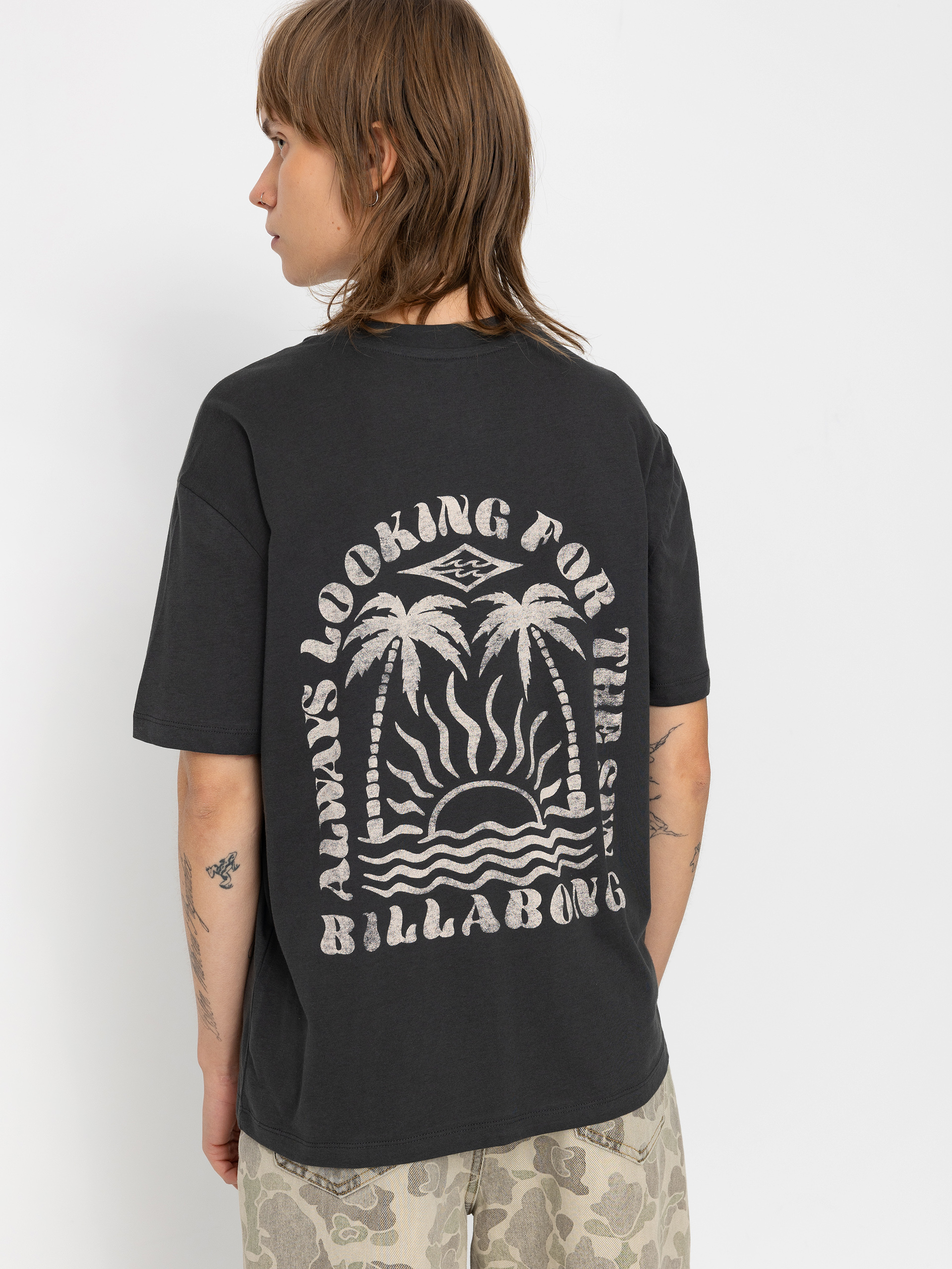 Футболка Billabong Always Looking Wmn (off black)