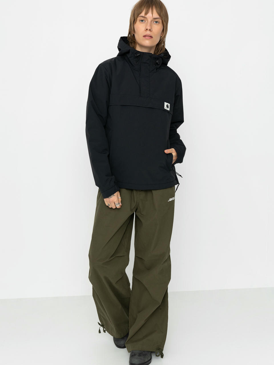 Куртка Carhartt WIP Nimbus Pullover Wmn (black)