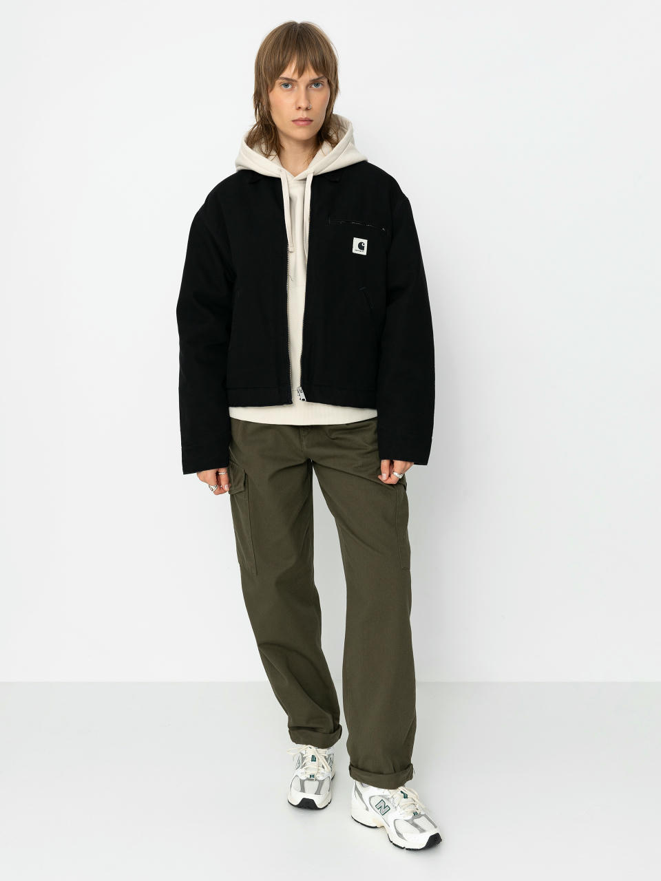 Куртка Carhartt WIP OG Detroit Wmn (black/black)