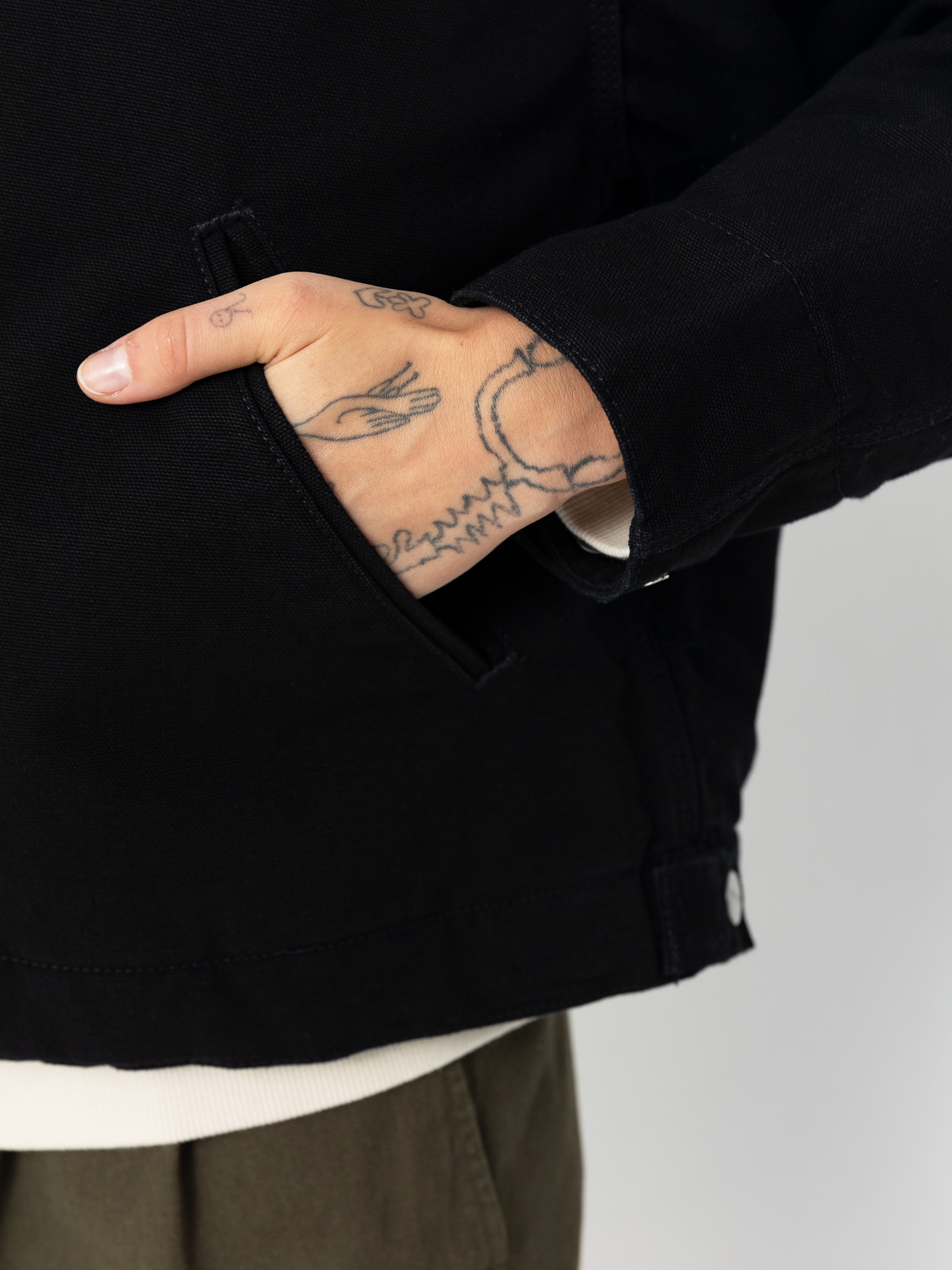 Куртка Carhartt WIP OG Detroit Wmn (black/black)