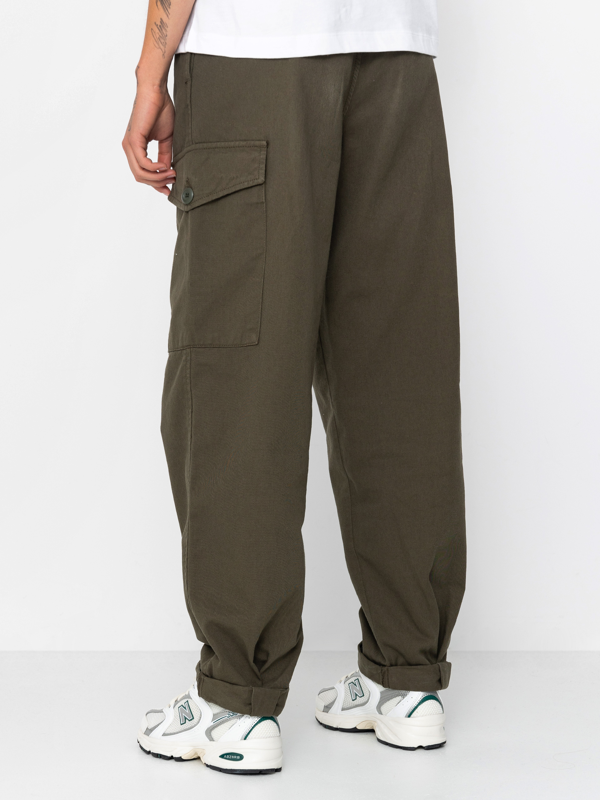 Штани Carhartt WIP Collins Wmn (office green)