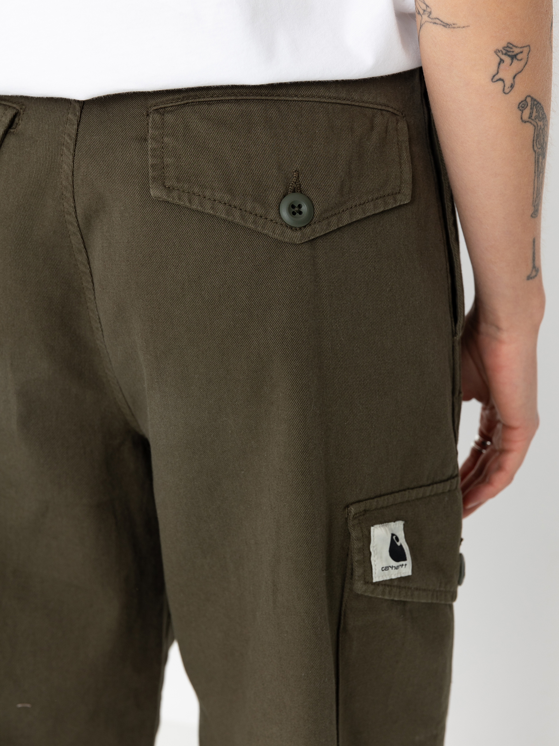 Штани Carhartt WIP Collins Wmn (office green)