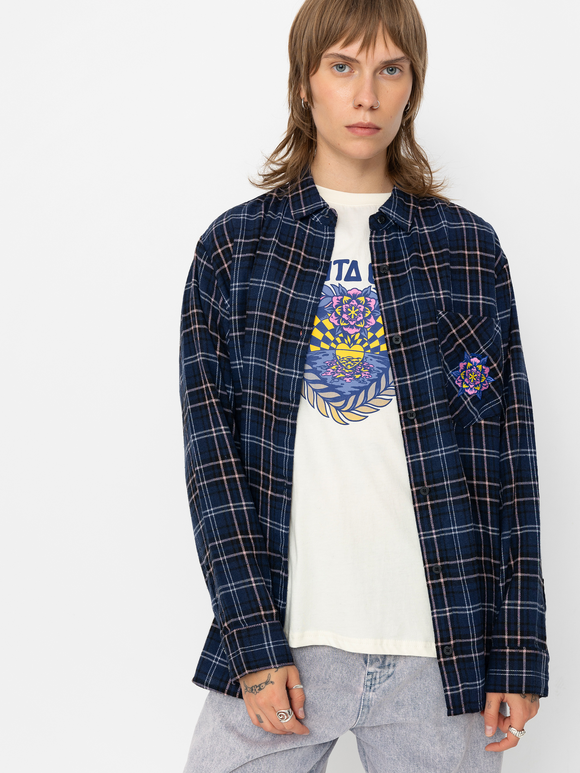 Сорочка Santa Cruz Portland Wmn (blue check)