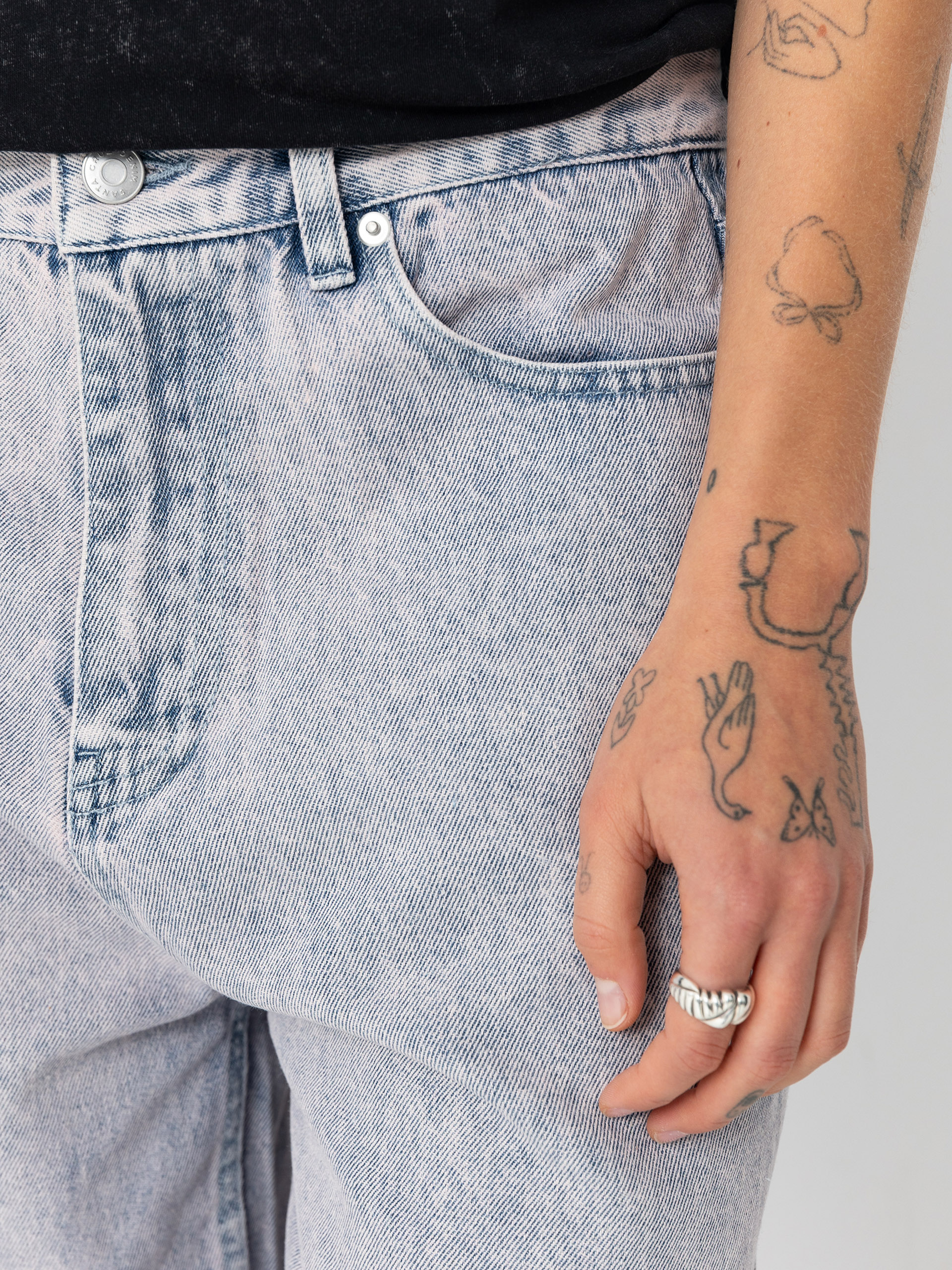 Штани Santa Cruz Classic Baggy Jeans Wmn (rose quartz tint)