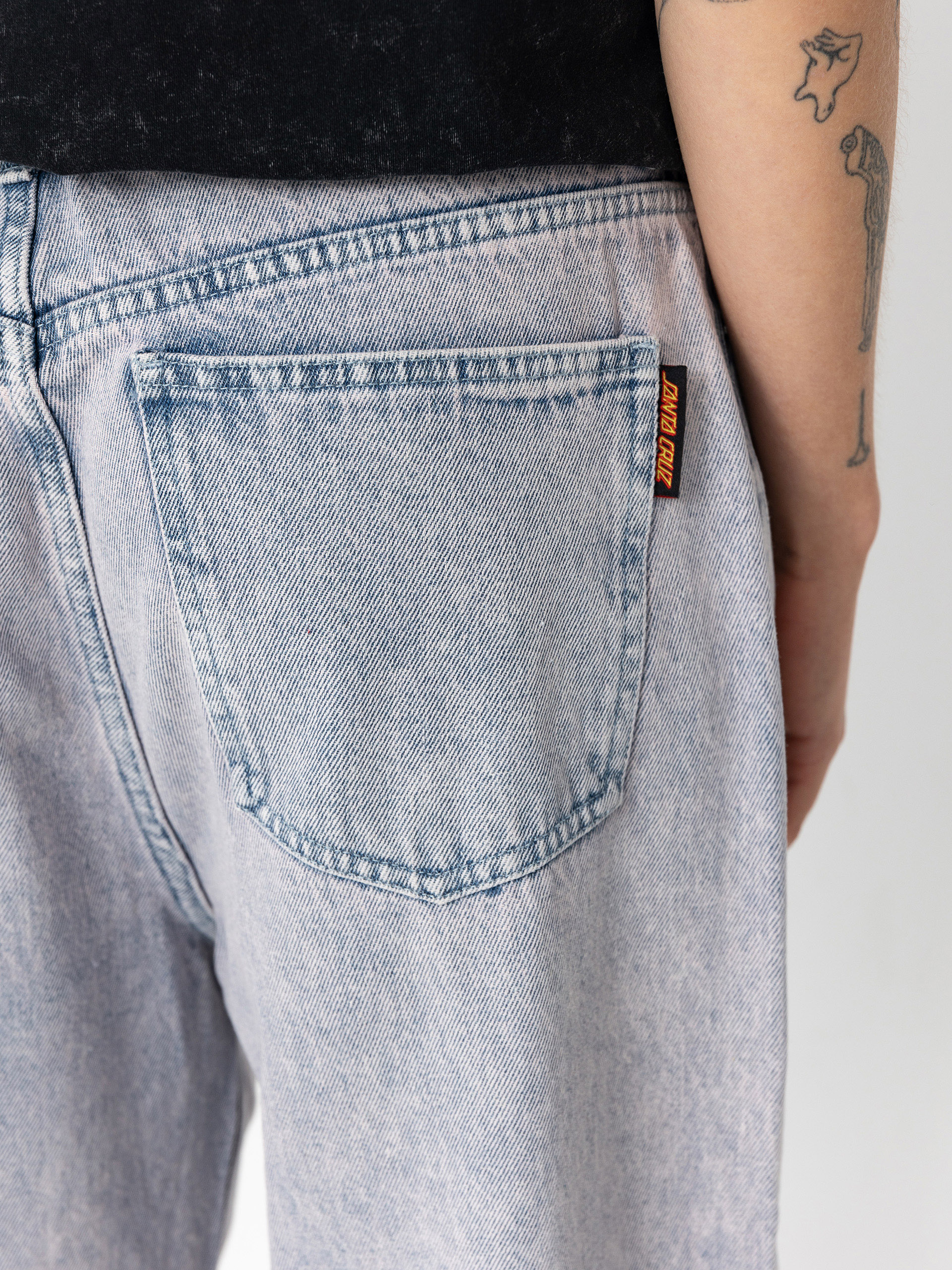 Штани Santa Cruz Classic Baggy Jeans Wmn (rose quartz tint)