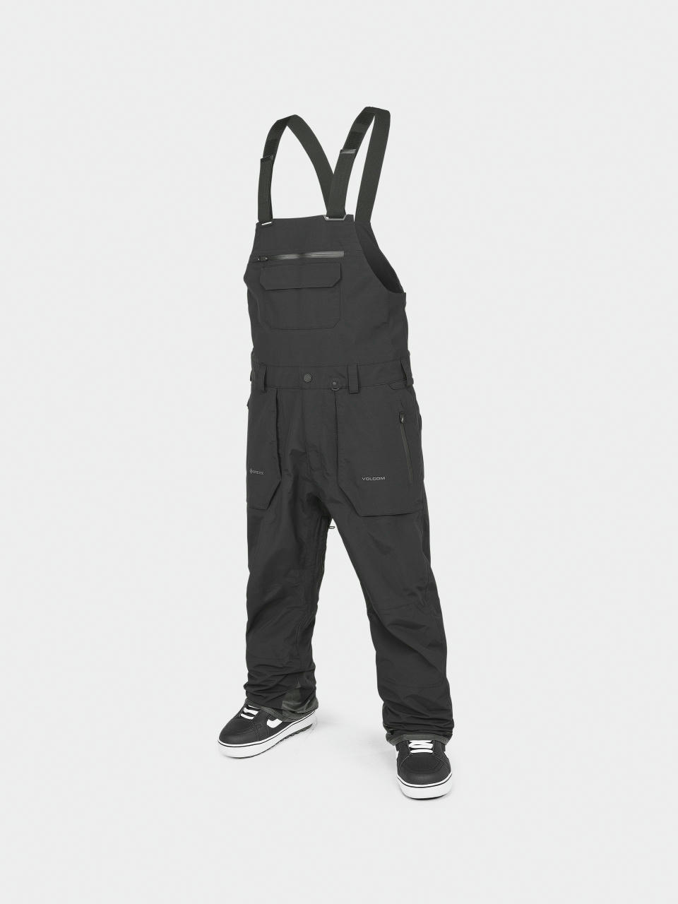 Чоловічі Сноубордичні штани Volcom Rain Gore Tex Bib Overall (black)