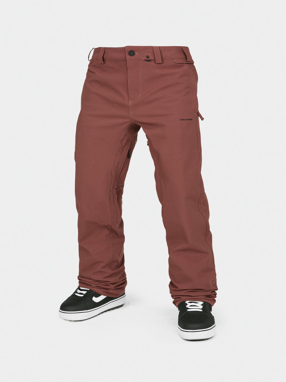 Чоловічі Сноубордичні штани Volcom Freakin Snow Chino (redwood)