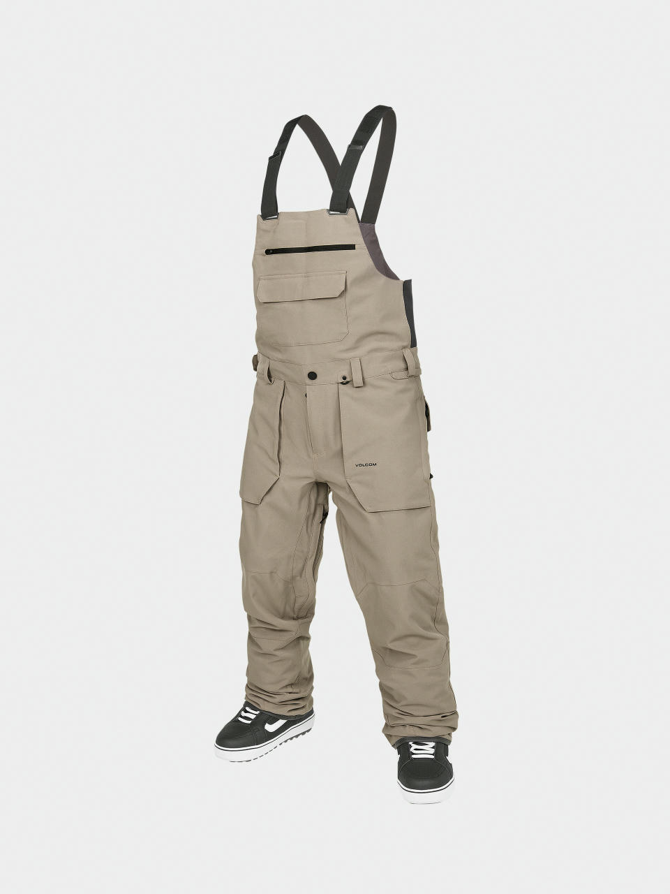 Чоловічі Сноубордичні штани Volcom Roan Bib Overall (chestnut brown)