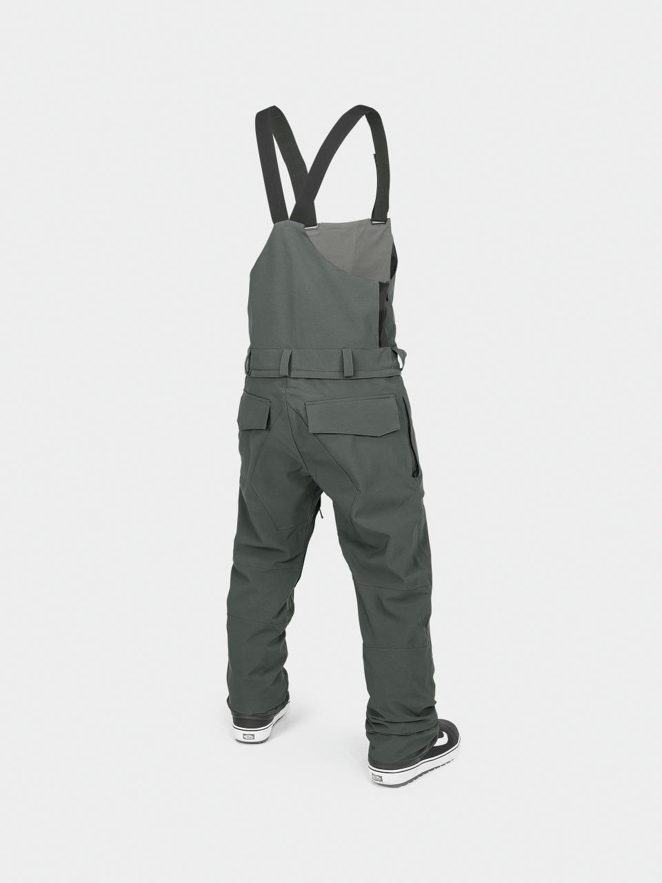 Чоловічі Сноубордичні штани Volcom Roan Bib Overall (charcoal)