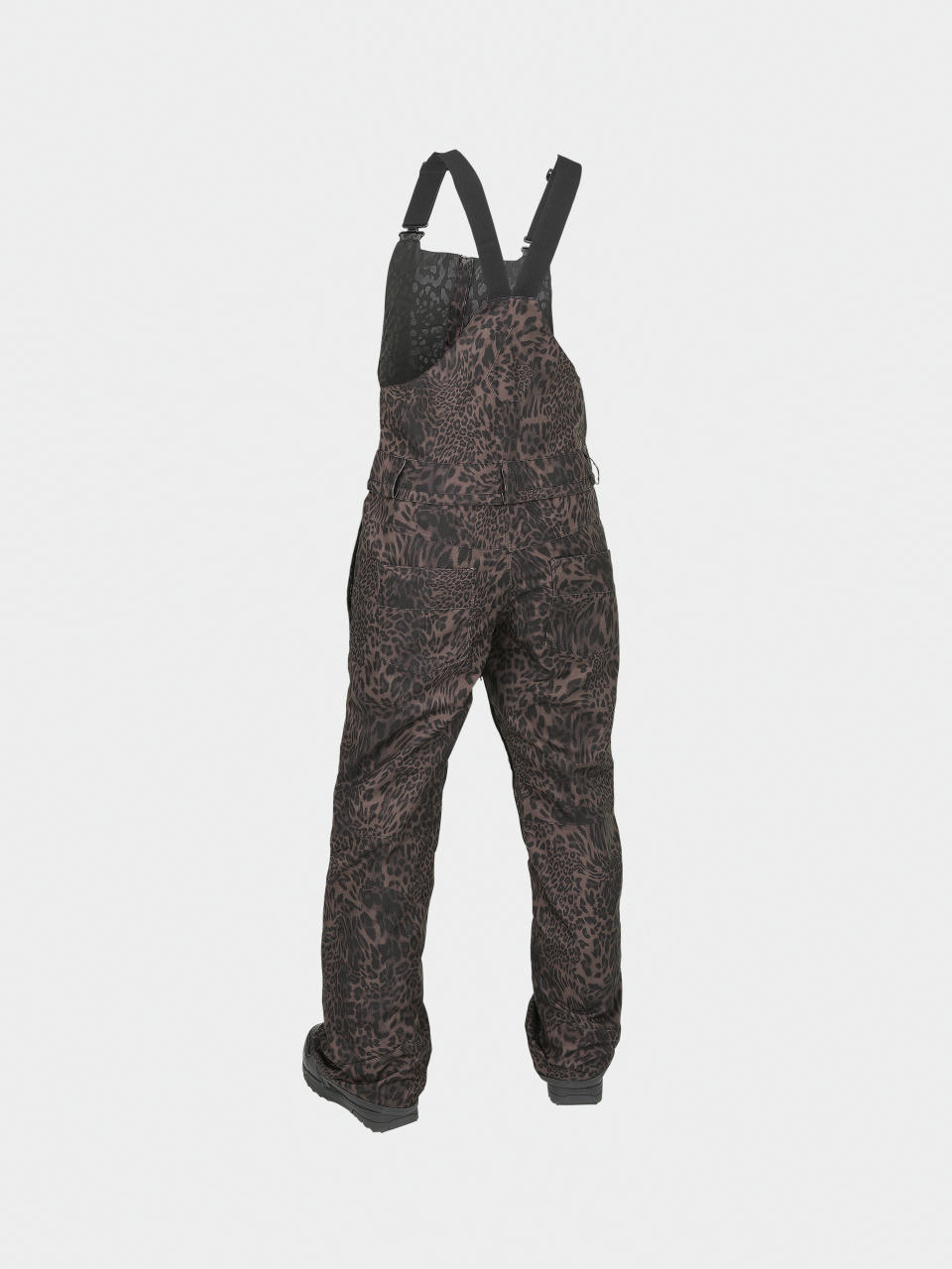 Жіночі Сноубордичні штани Volcom Swift Bib Overall (leopard)