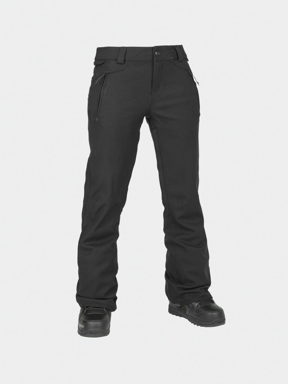 Жіночі Сноубордичні штани Volcom Genus Stretch (black)