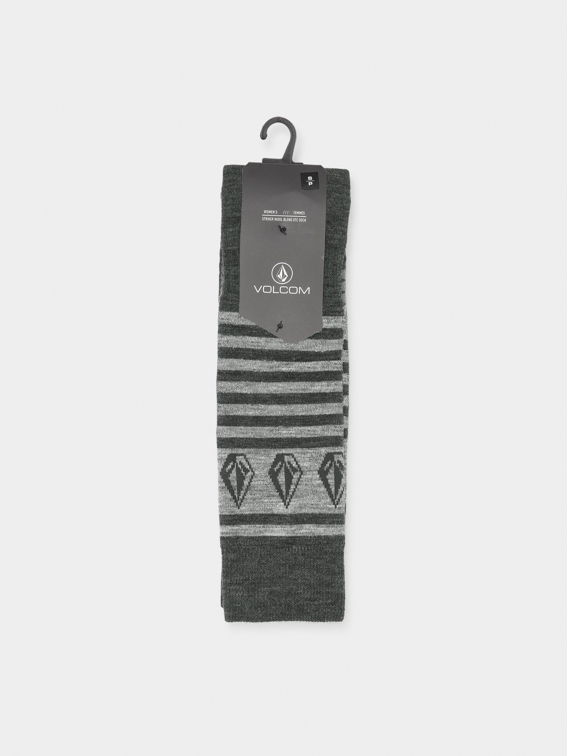 Шкарпетки Volcom Striker Wool Blend Otc Wmn (black)