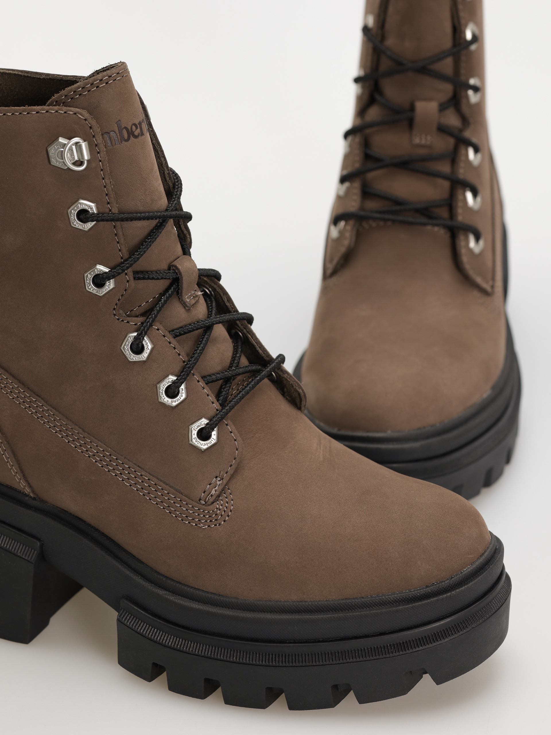 Зимове взуття Timberland Everleigh Mid Lace Up Wmn (medium brown nubuck)