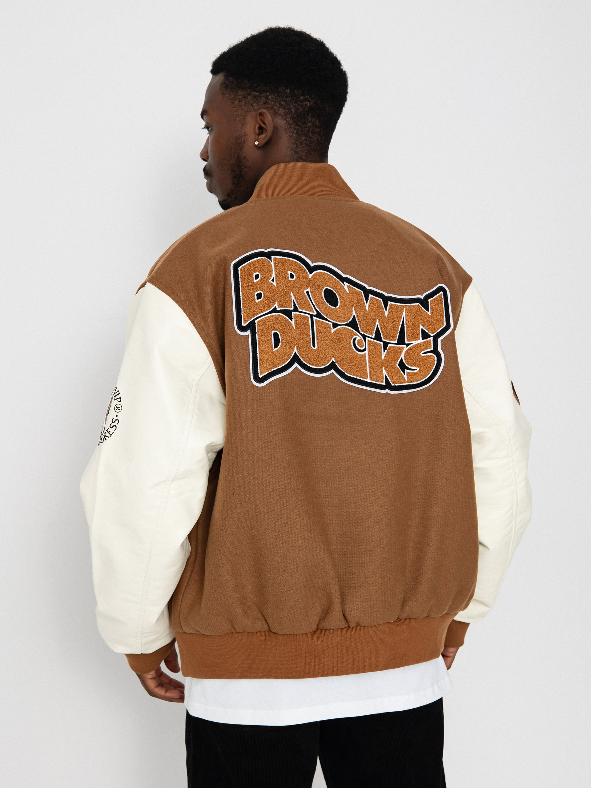 Куртка Carhartt WIP Brown Ducks Bomber - коричневий (hamilton