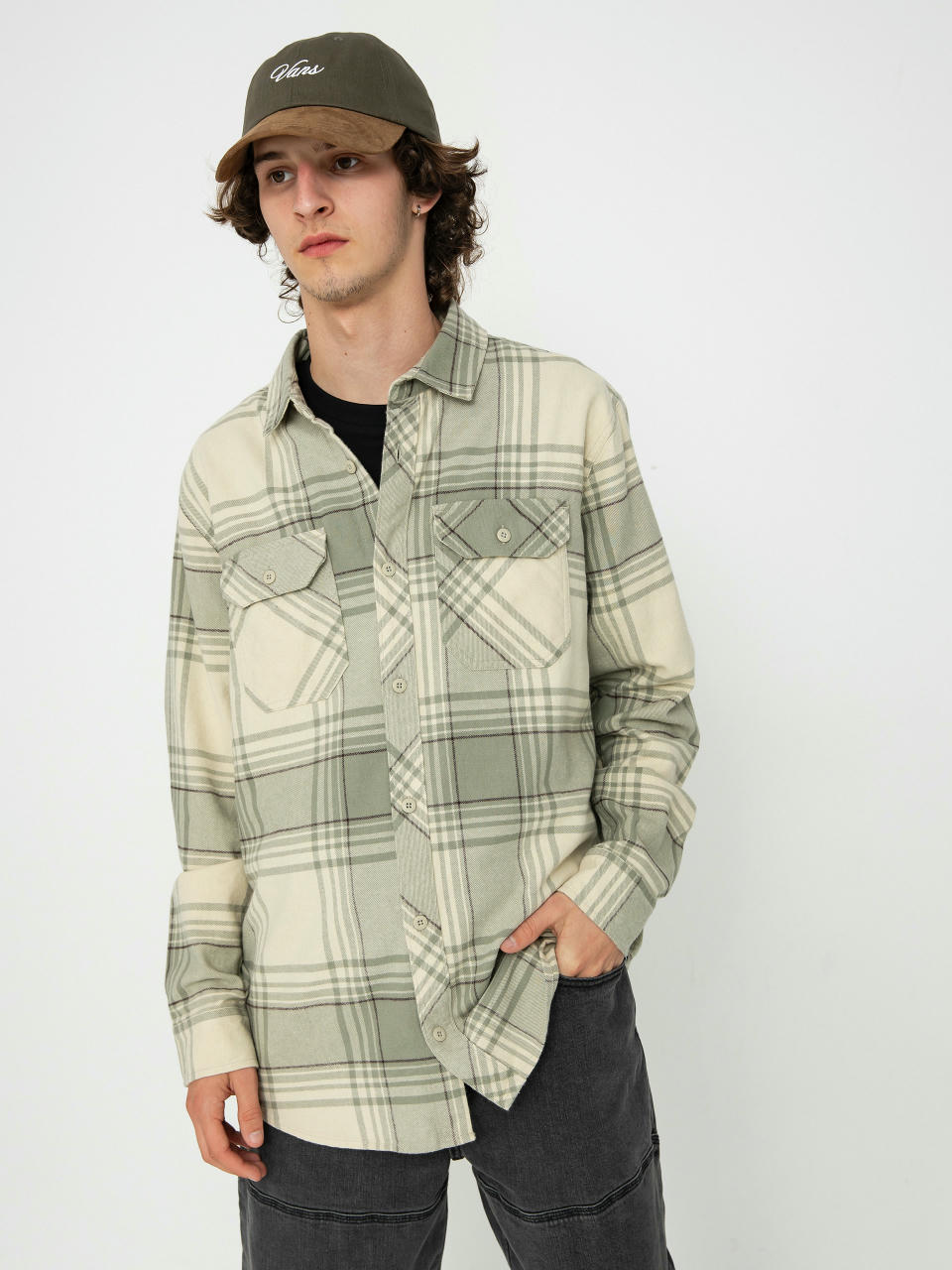 Сорочка Fox Traildust Flannel (cream)