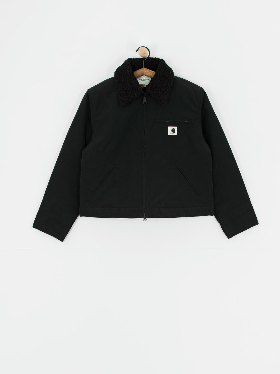 Куртка Carhartt WIP Newkirk Wmn (black/camo leo/tamarind)