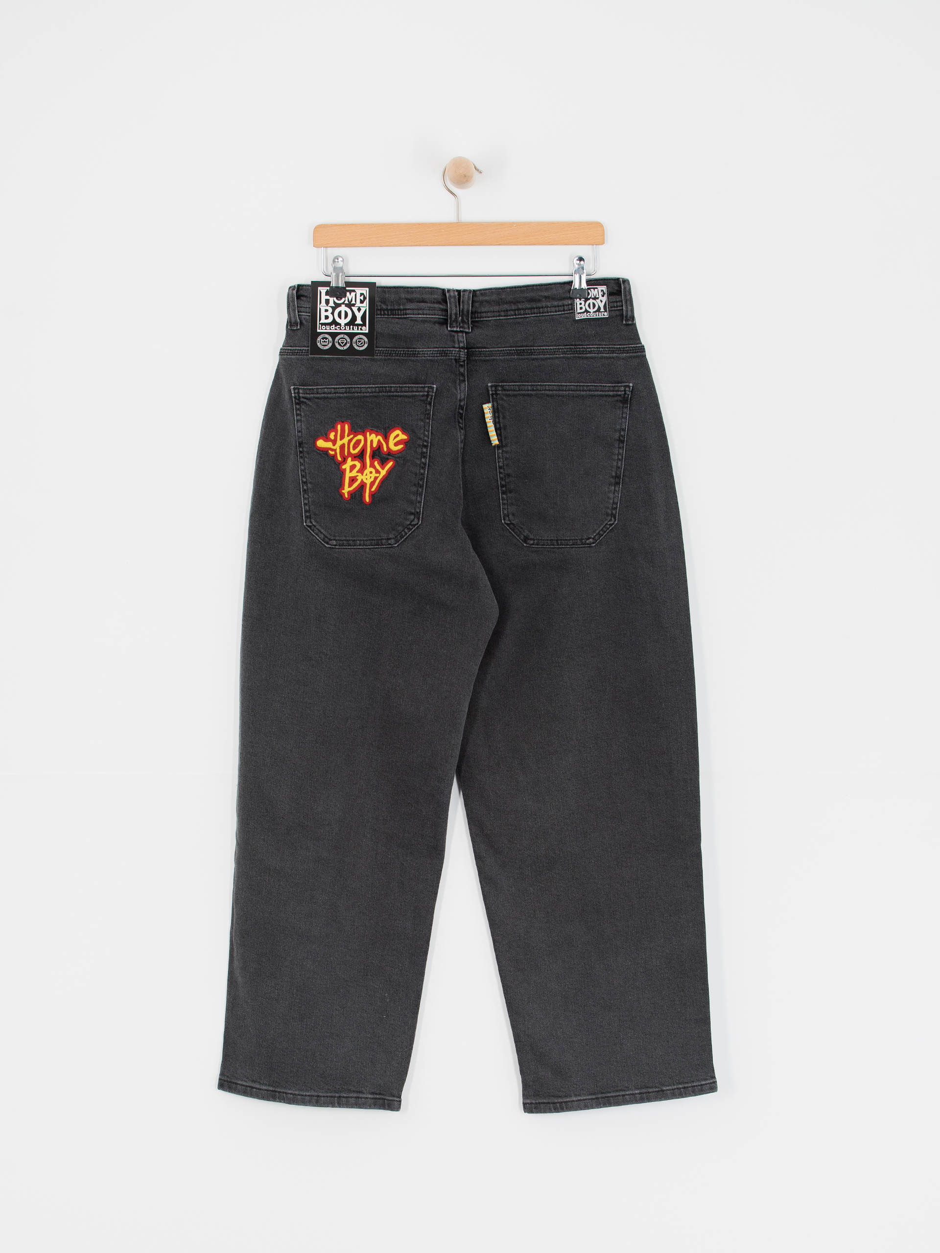 Штани Homeboy X Tra Monster Pencil Denim (washed grey)