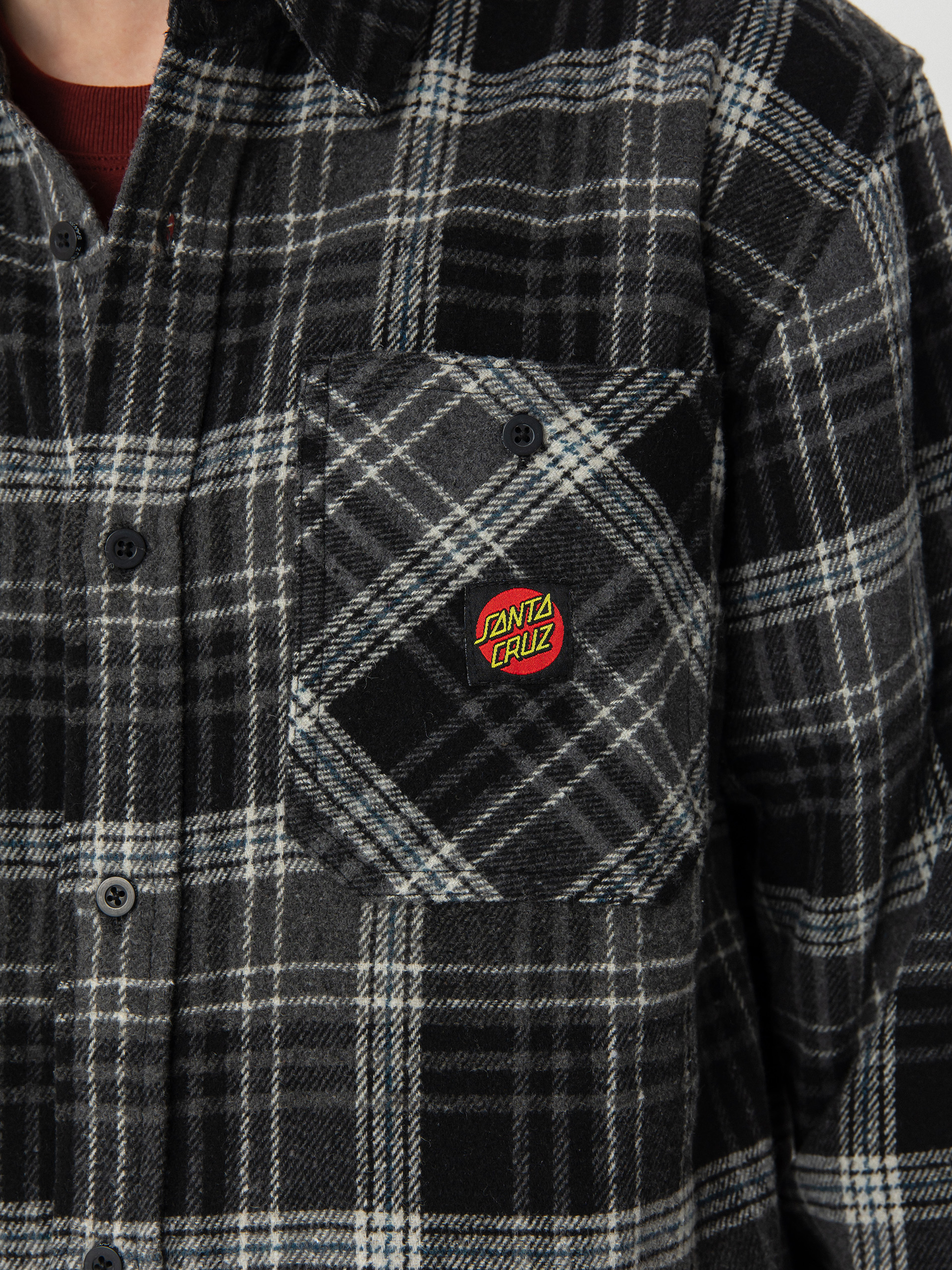 Сорочка Santa Cruz Apex (black check)
