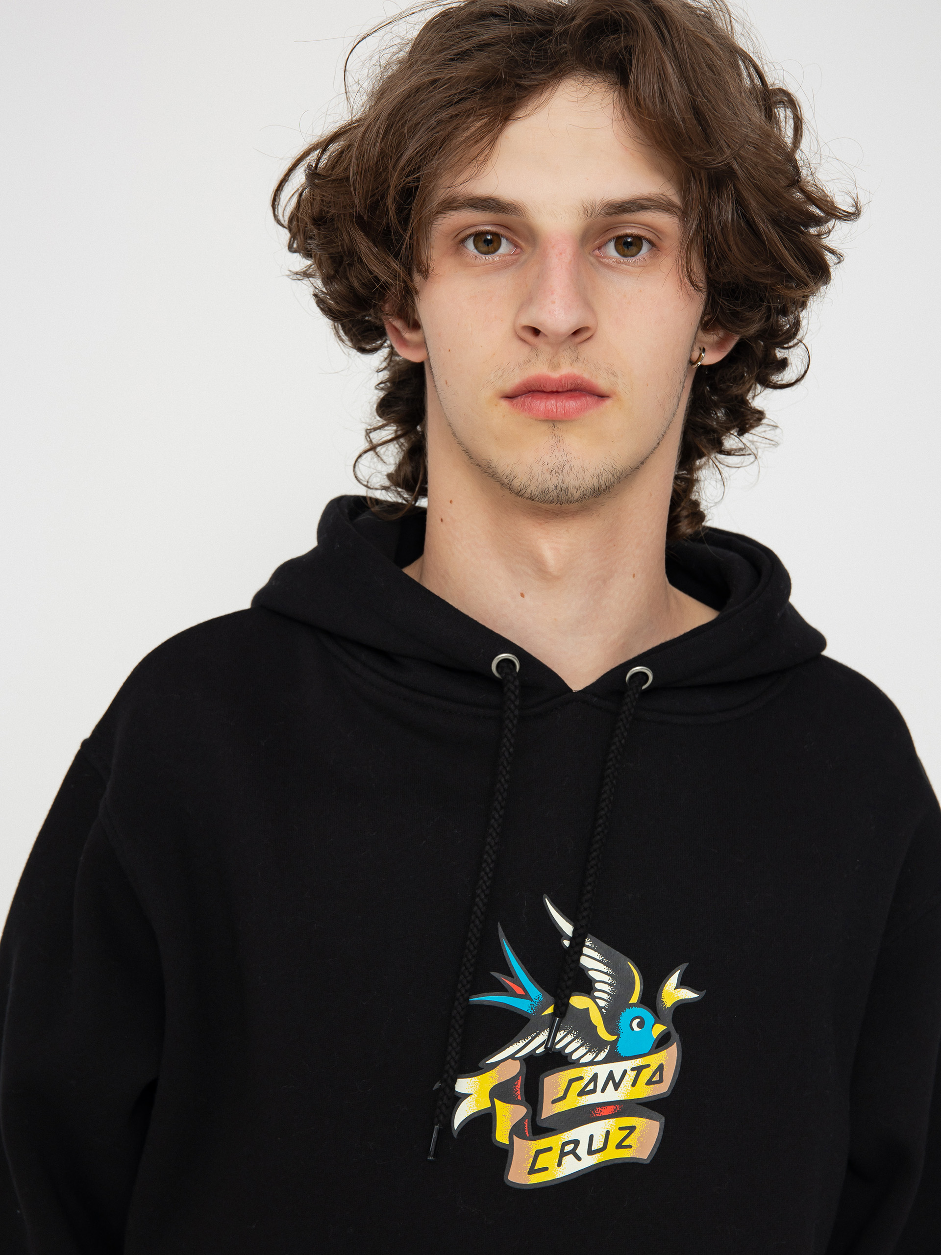 Світшот Santa Cruz Sommer Sparrow Front (black)