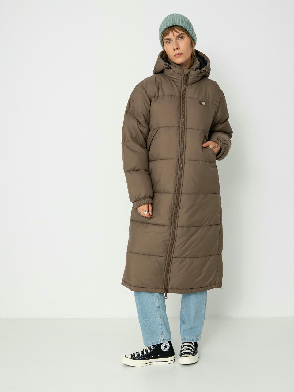 Куртка Dickies Alatna Long Wmn (mushroom)