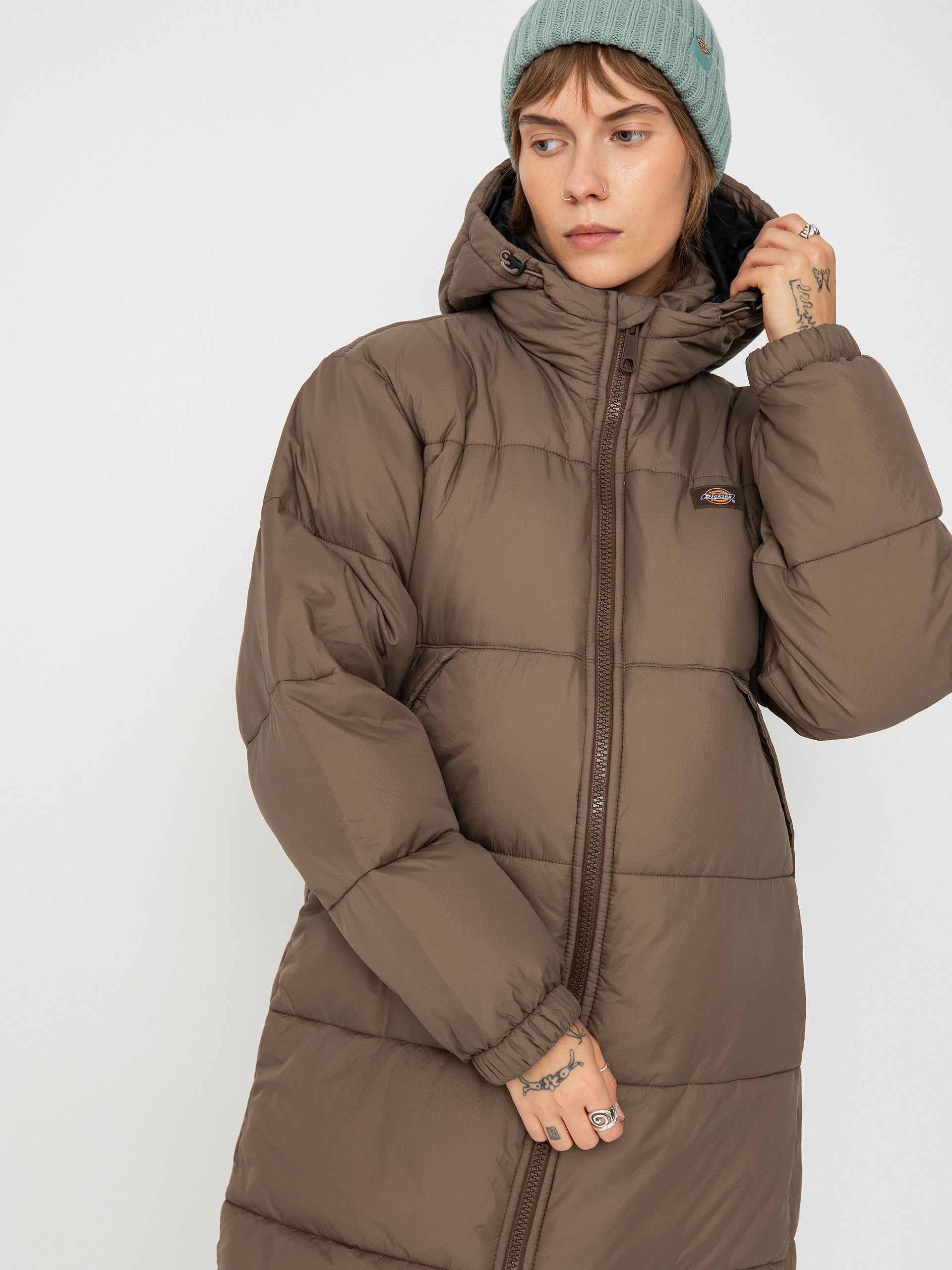 Куртка Dickies Alatna Long Wmn (mushroom)