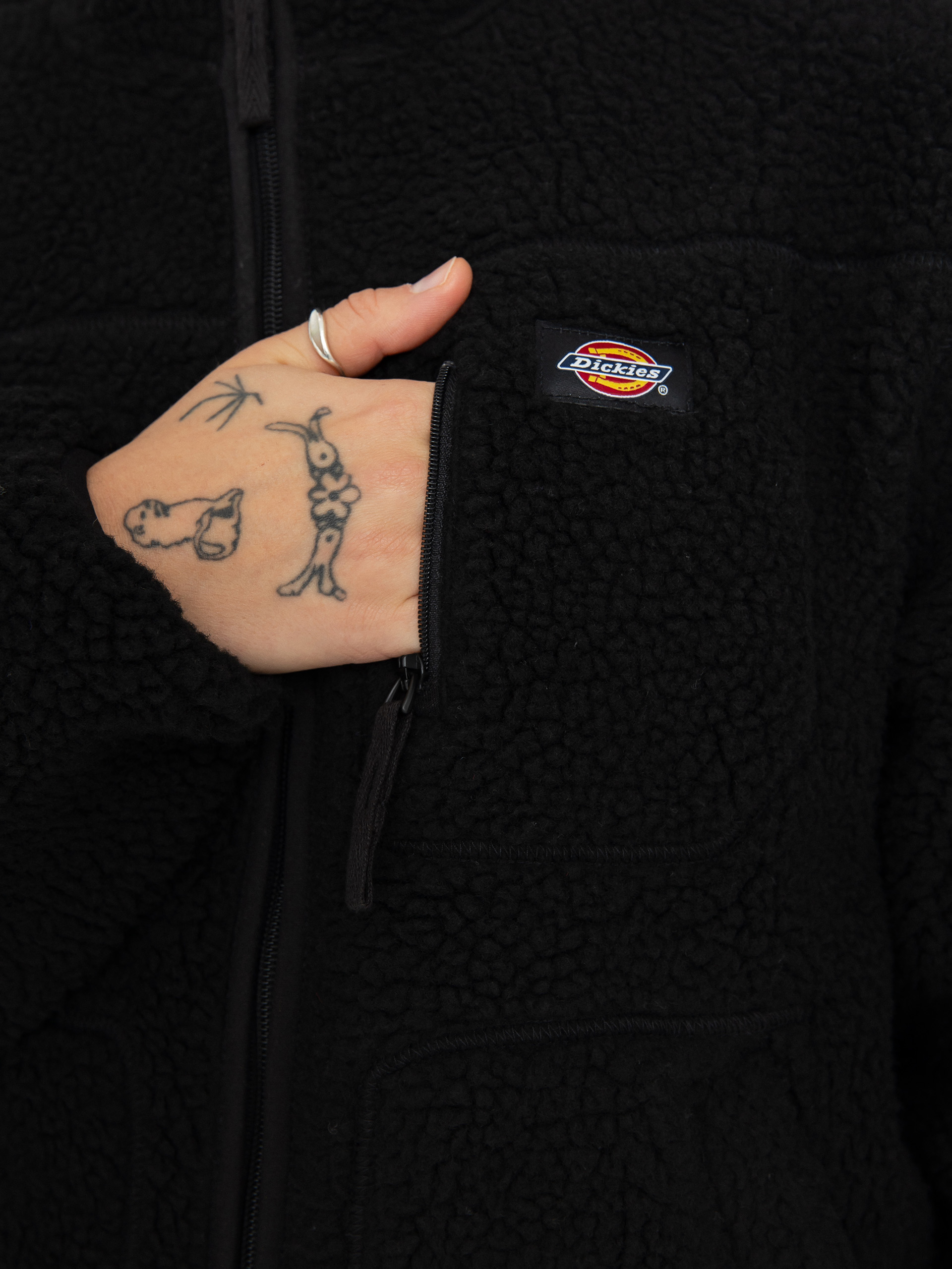 Жіночий Флісовий светр Dickies Mount Hope (black)